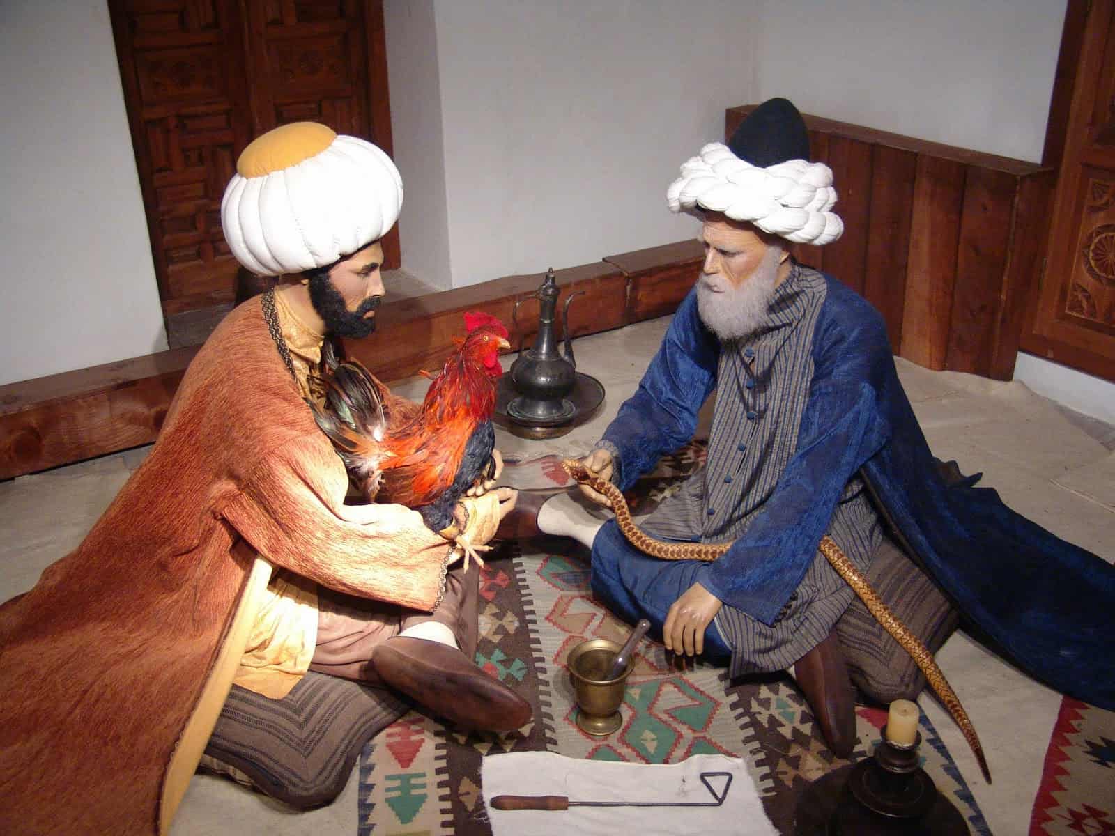 Turkish experimental medicine at the Complex of Bayezid II Health Museum in Edirne, Turkey