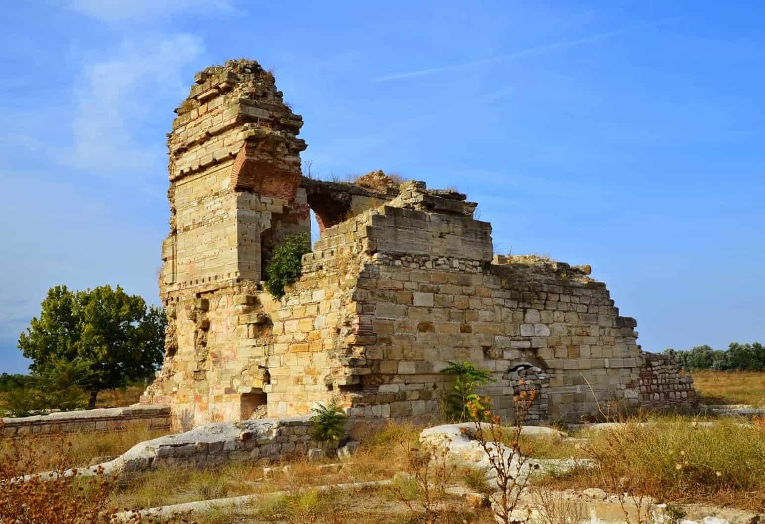 Panoramic Pavilion (Cihannüma Kasrı) at Edirne Palace outside the city center of Edirne, Turkey