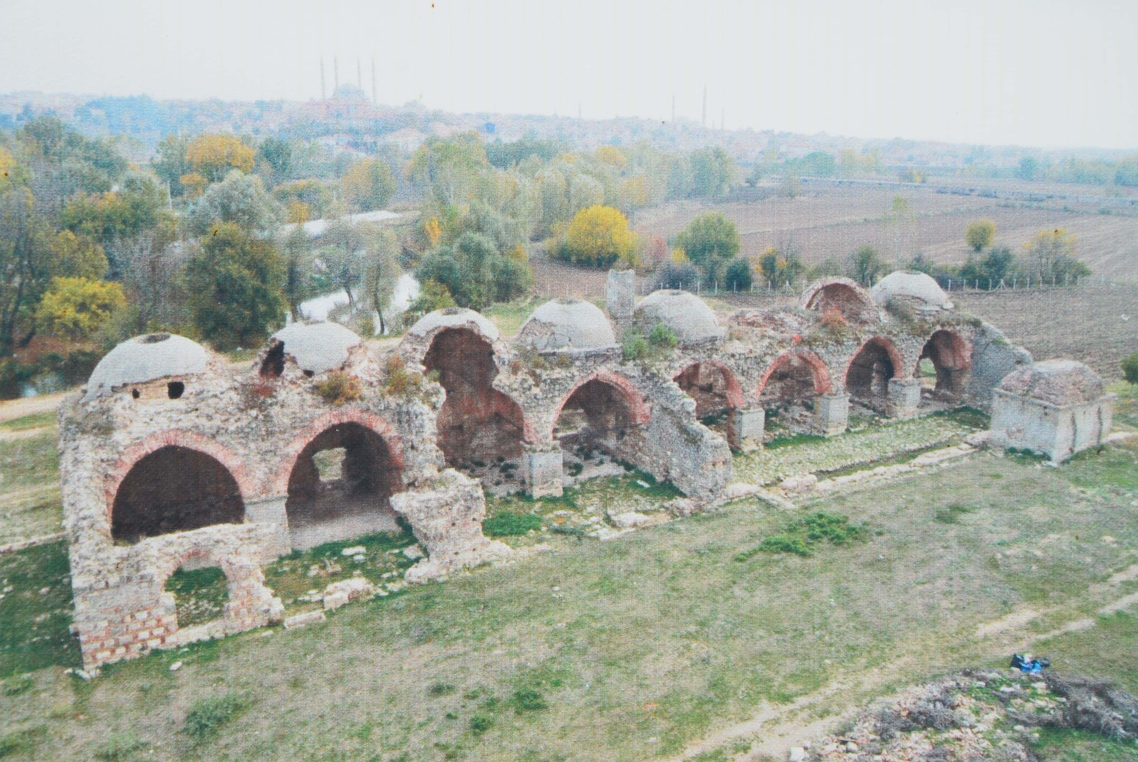 Imperial Kitchen before restoration at Edirne Palace outside the city center of Edirne, Turkey