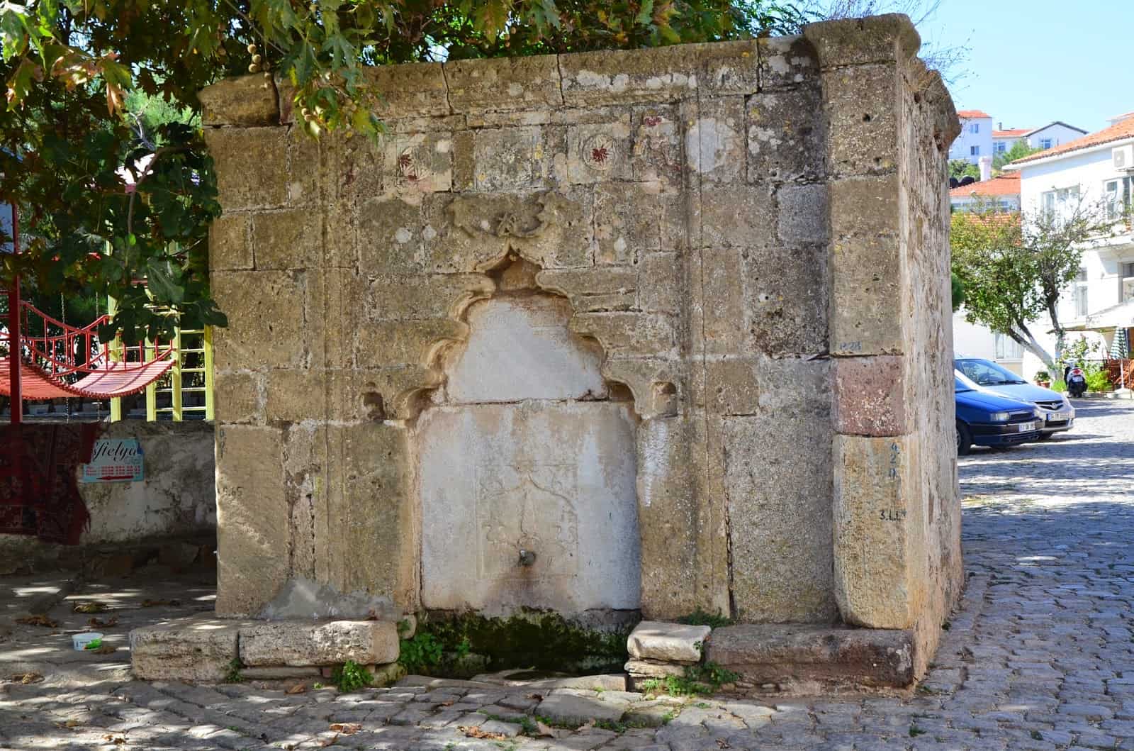 Namazgah Fountain in Bozcaada, Turkey