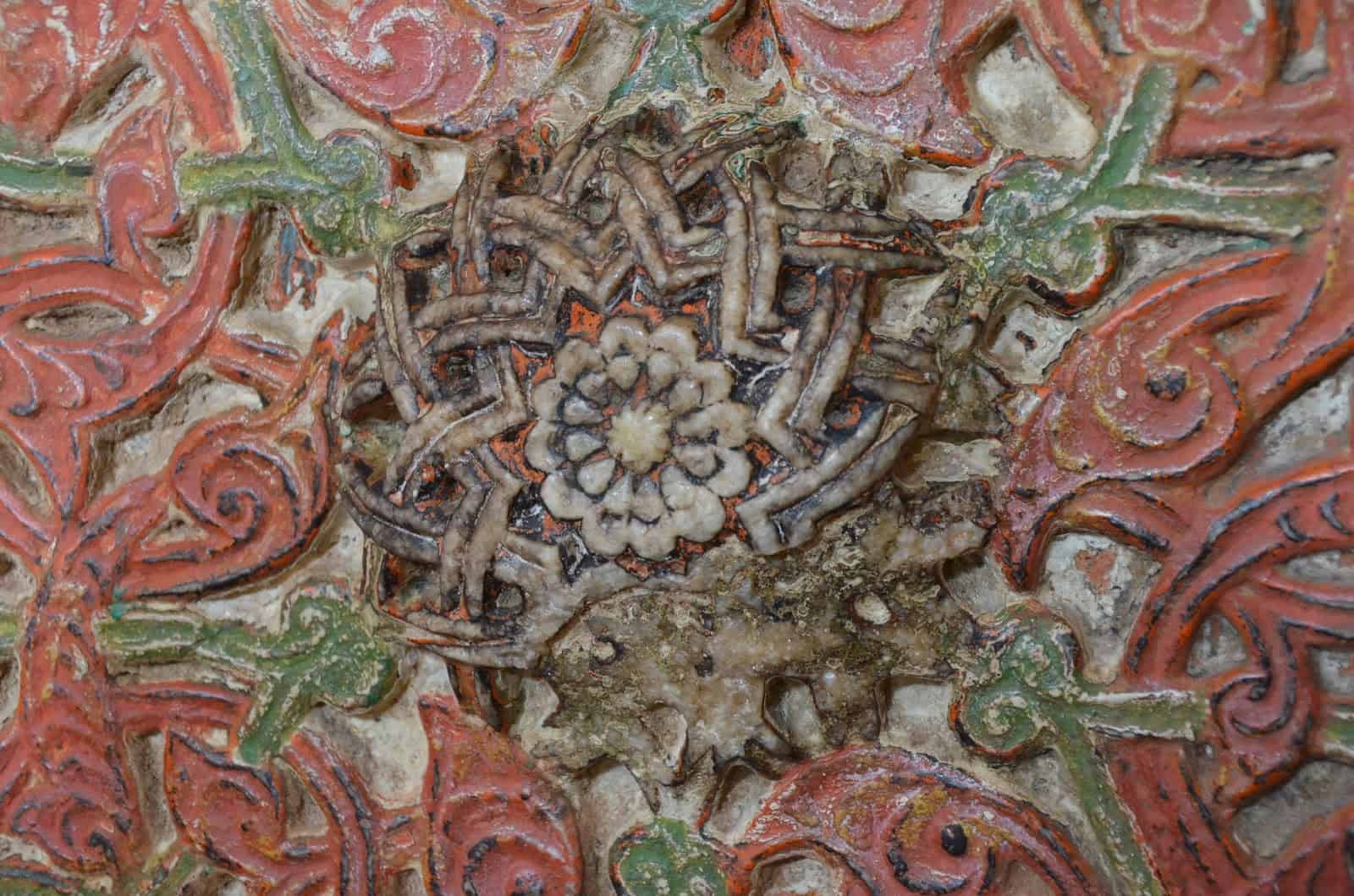 Detail on the minbar of the Old Mosque (Eski Cami)