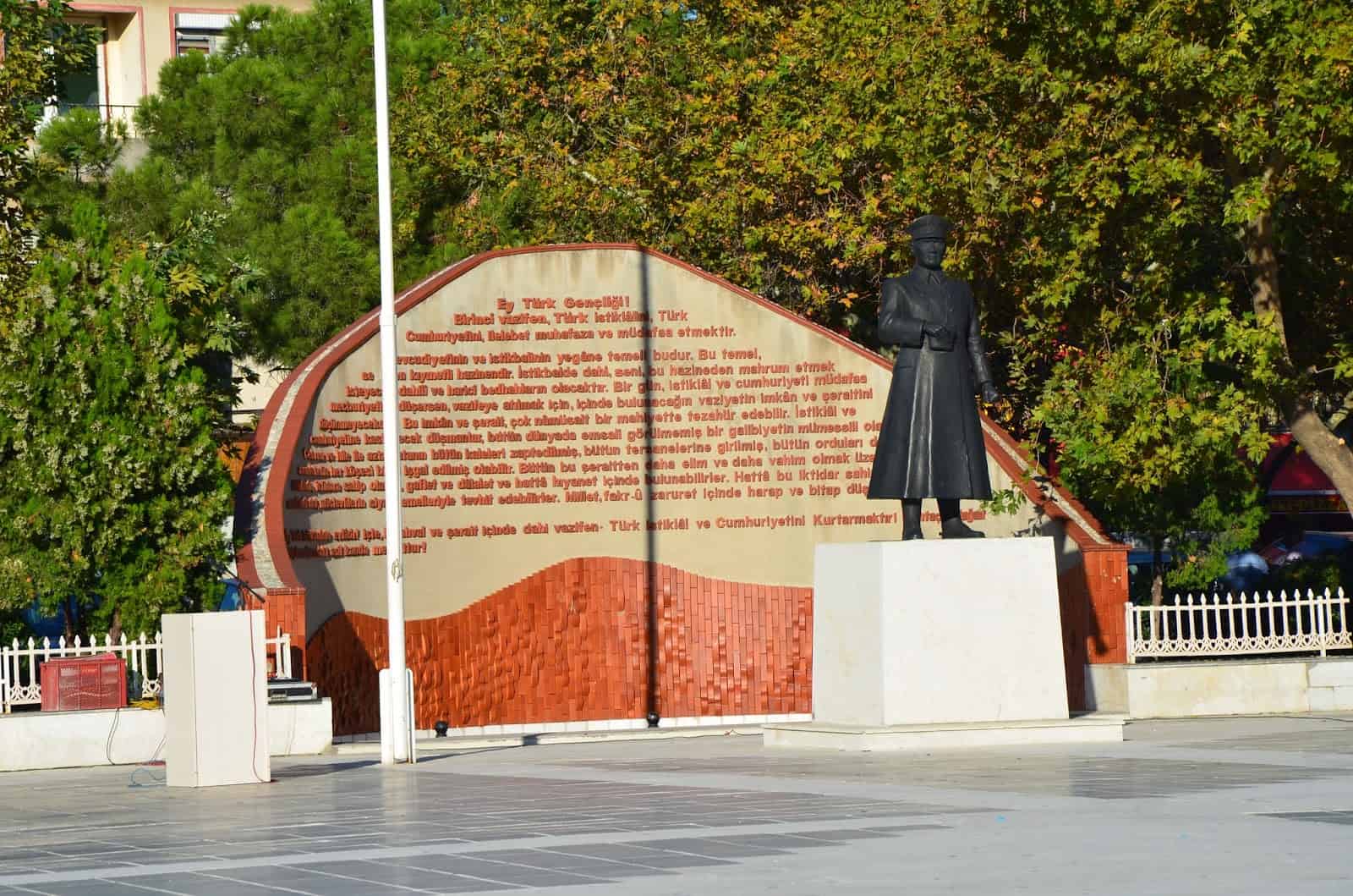 Republic Square in Çanakkale, Turkey