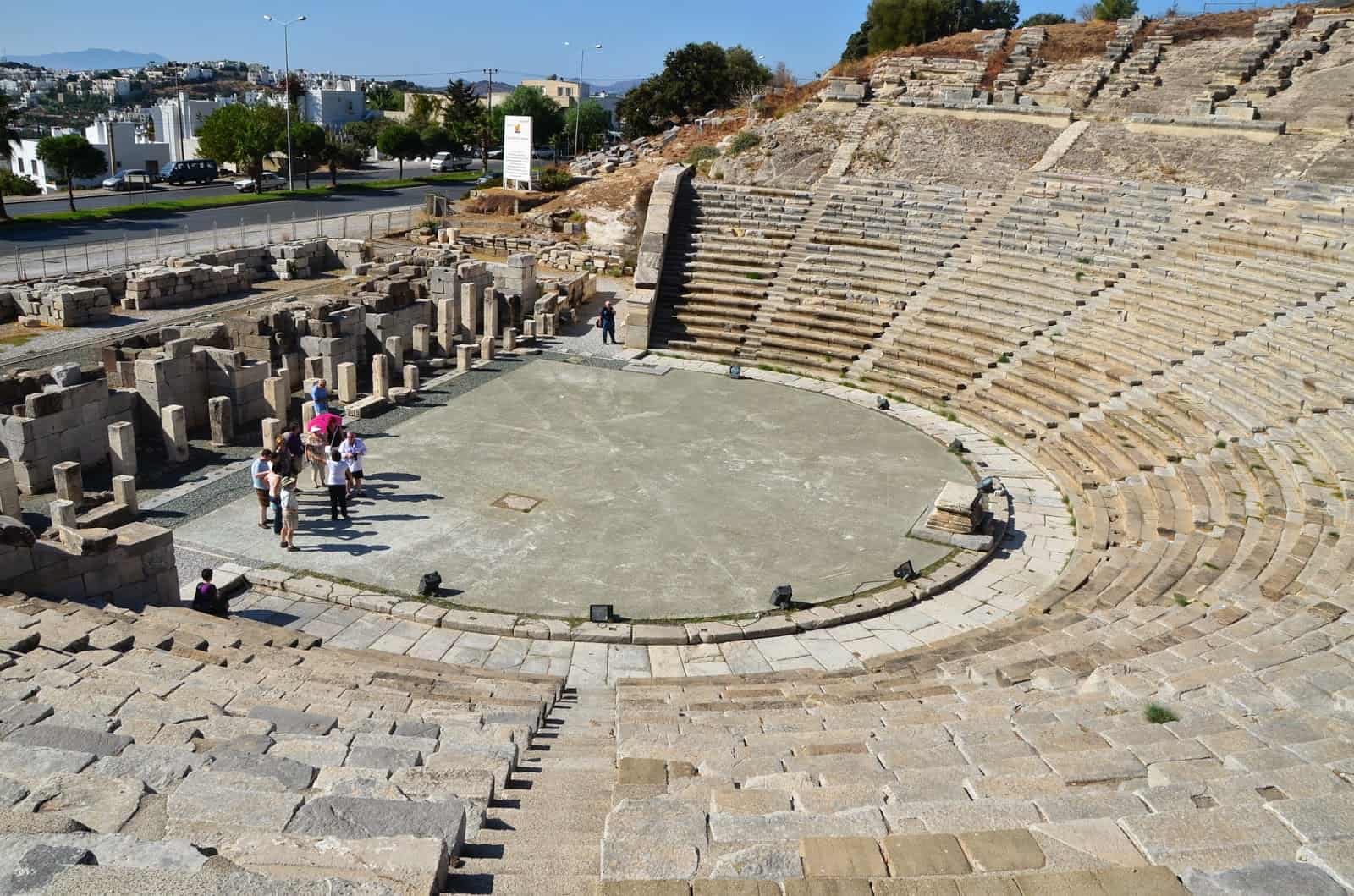 Halicarnassus Theatre in Bodrum, Turkey