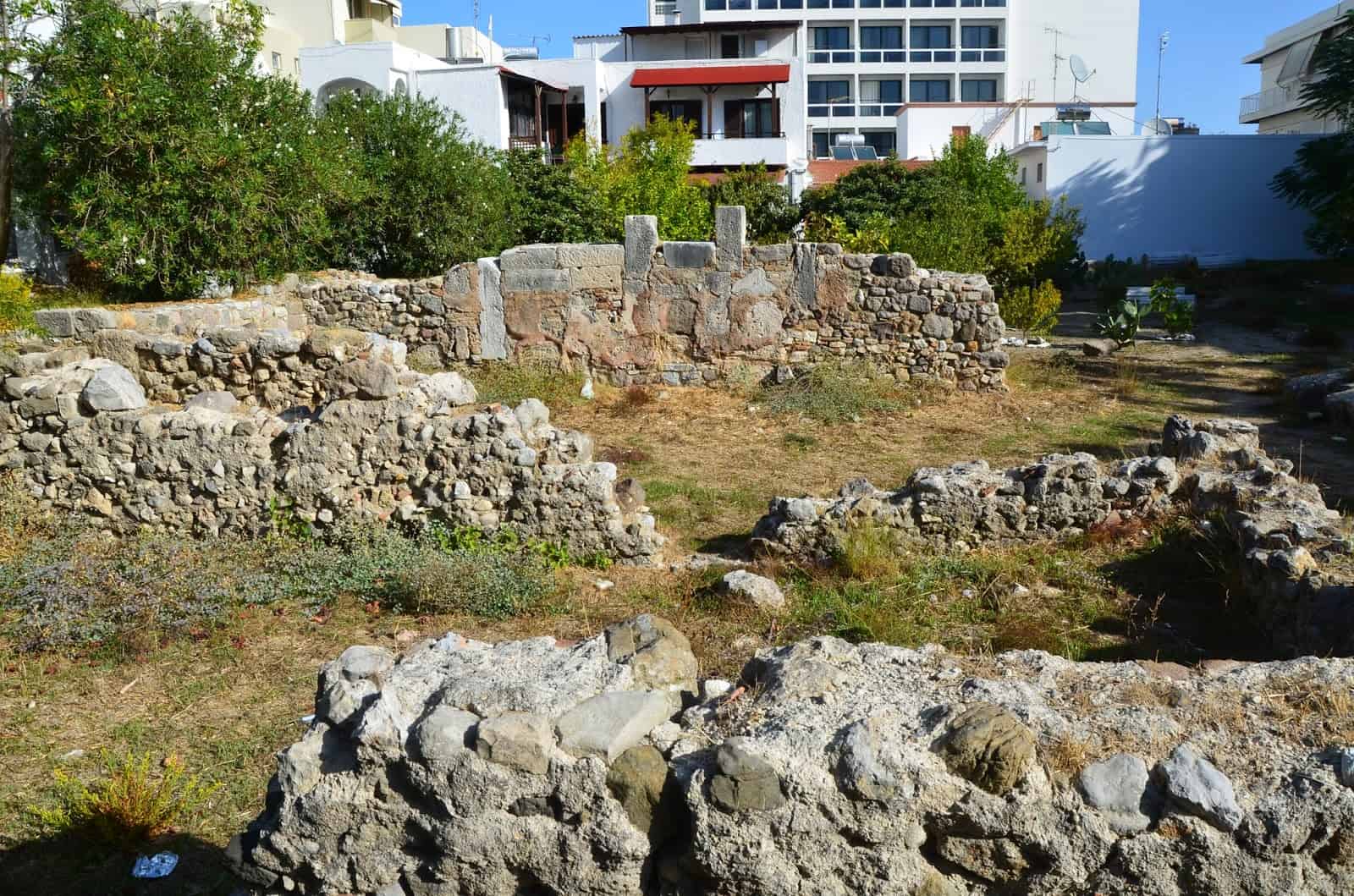 Roman baths in Kos, Greece