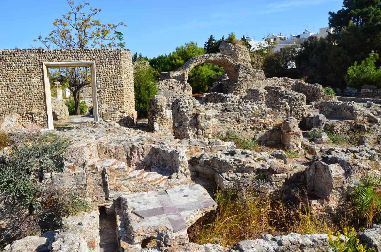 Gymnasium in the Western Excavation Area in Kos, Greece