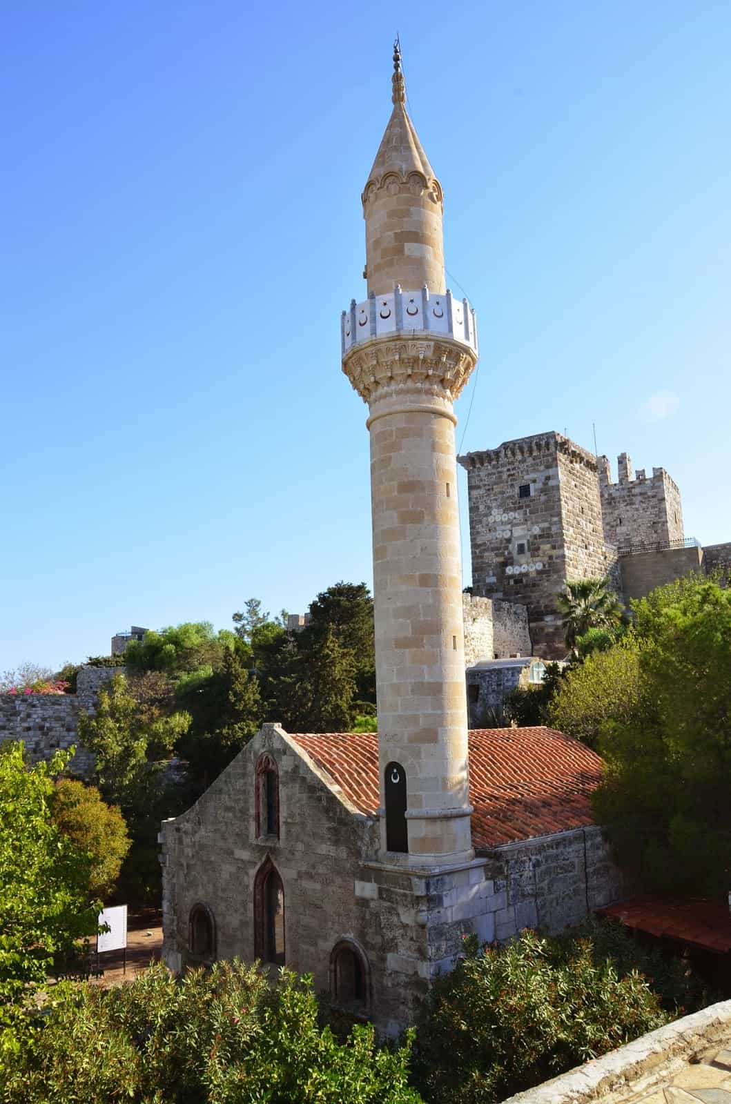 Chapel/Mosque at Bodrum Castle in Turkey