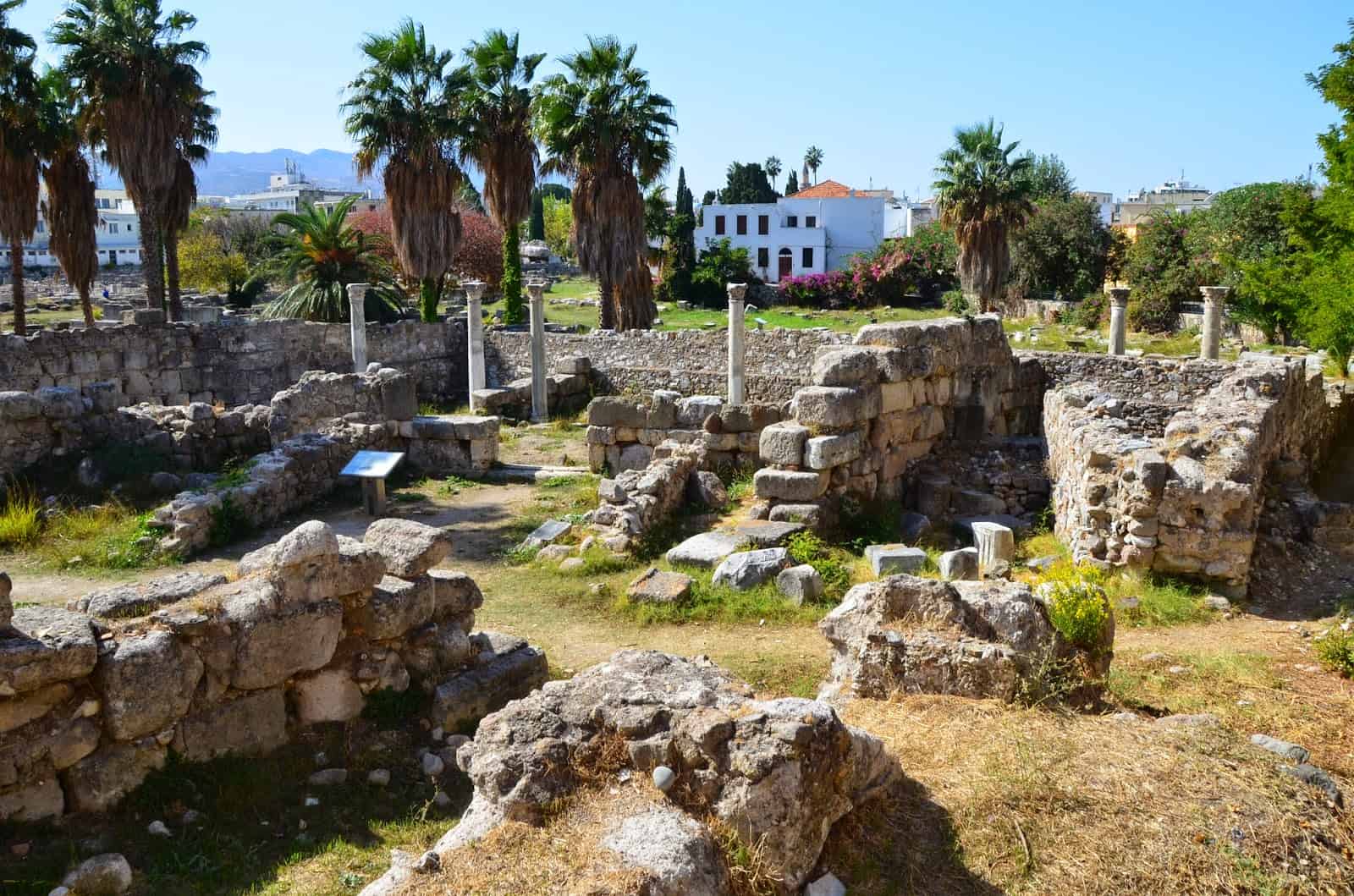 Basilica at the Agora in Kos, Greece
