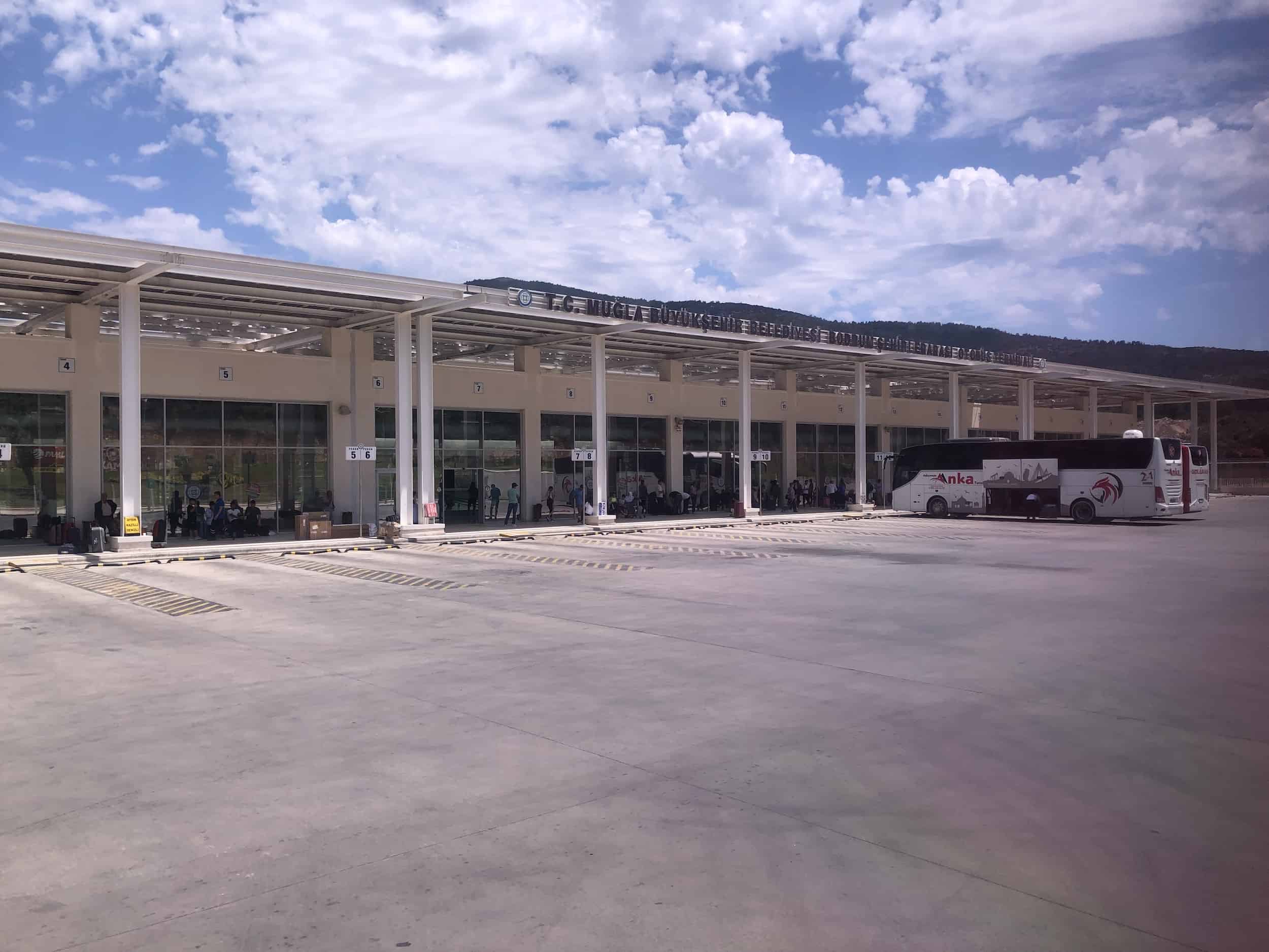 New bus terminal in Bodrum, Turkey