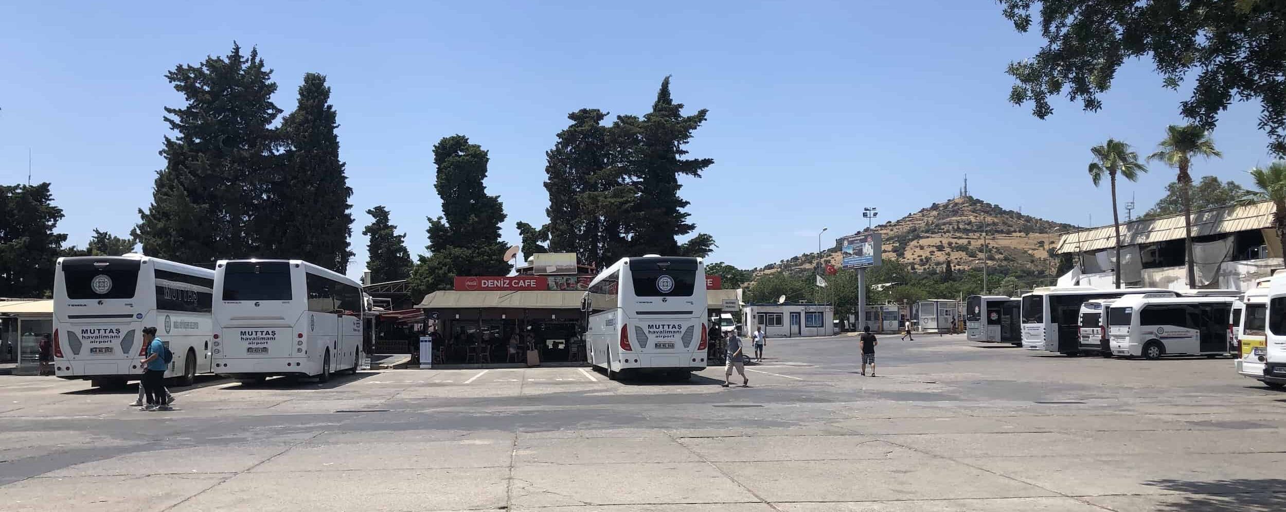 Old bus terminal in Bodrum, Turkey