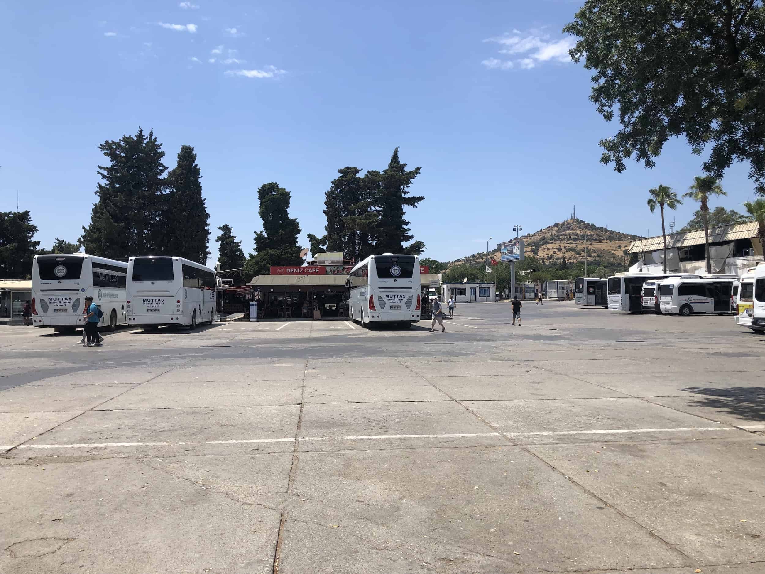 Old bus terminal in Bodrum, Turkey