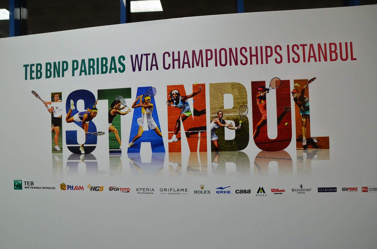 2012 WTA Championships at the Sinan Erdem Spor Salonu in Bakırköy, Istanbul, Turkey