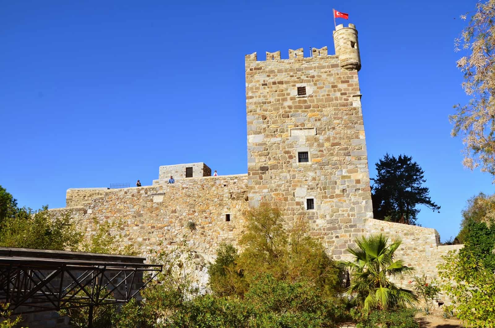 French Tower at Bodrum Castle in Turkey