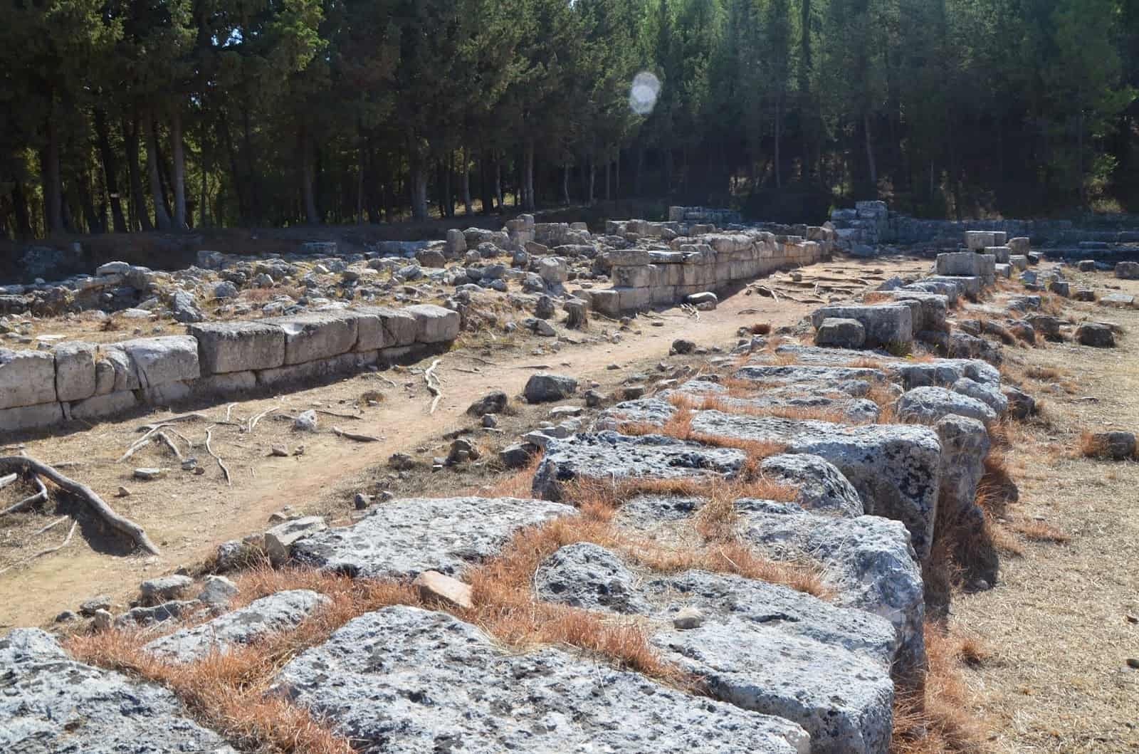 Stoa at the Asklepeion of Kos, Greece