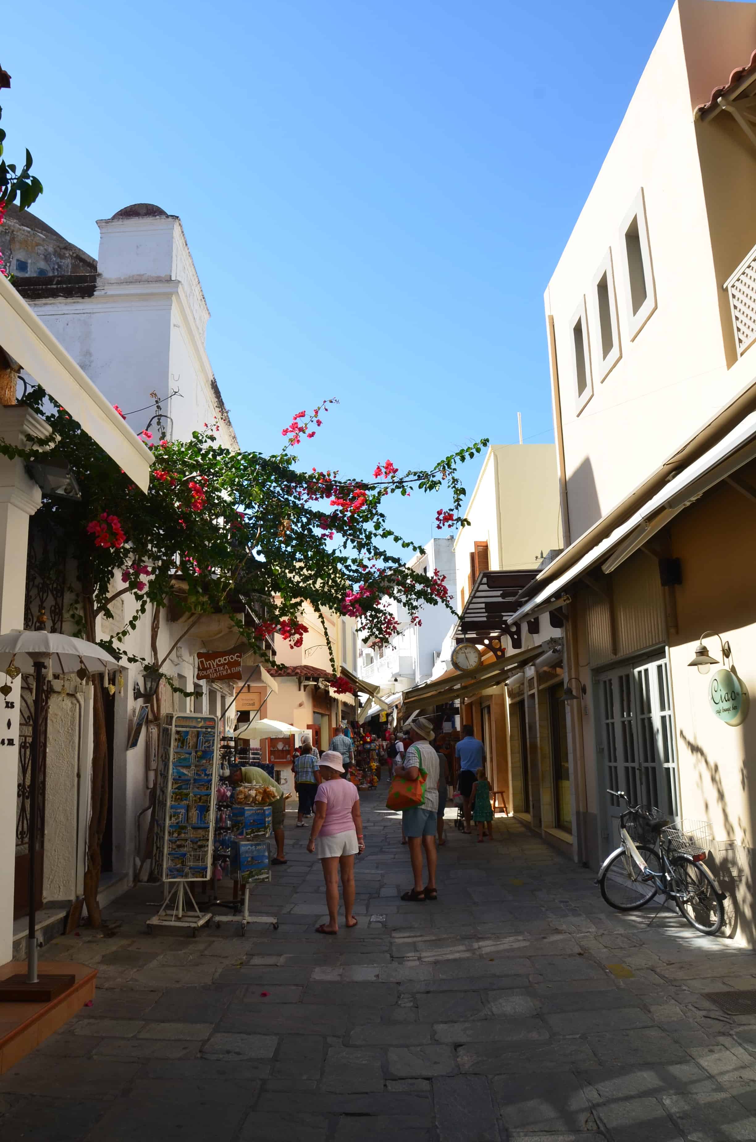 Old town in Kos, Greece