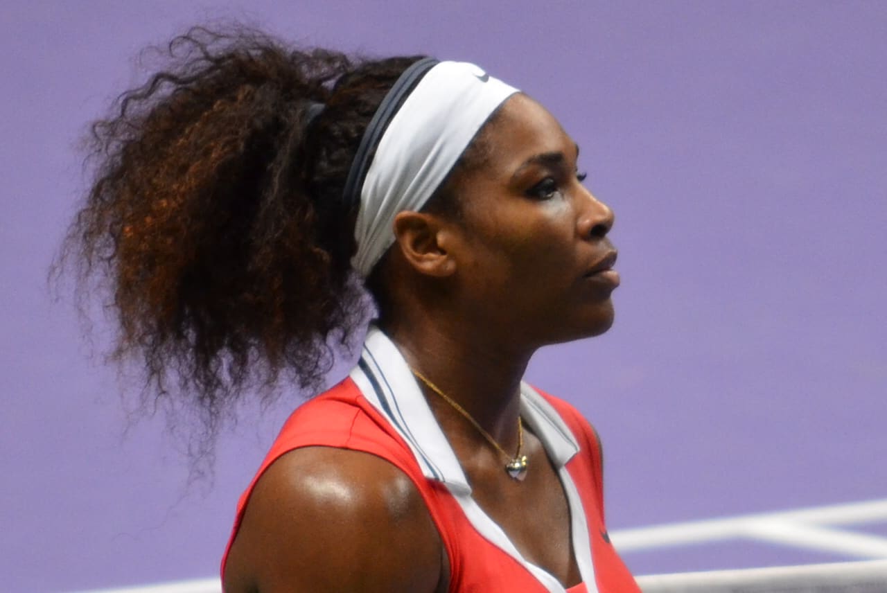 Serena Williams in the 2012 WTA Championships at the Sinan Erdem Spor Salonu in Bakırköy, Istanbul, Turkey