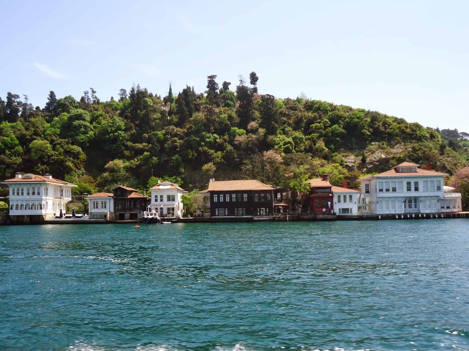 Seaside mansions in Kanlıca, Istanbul, Turkey