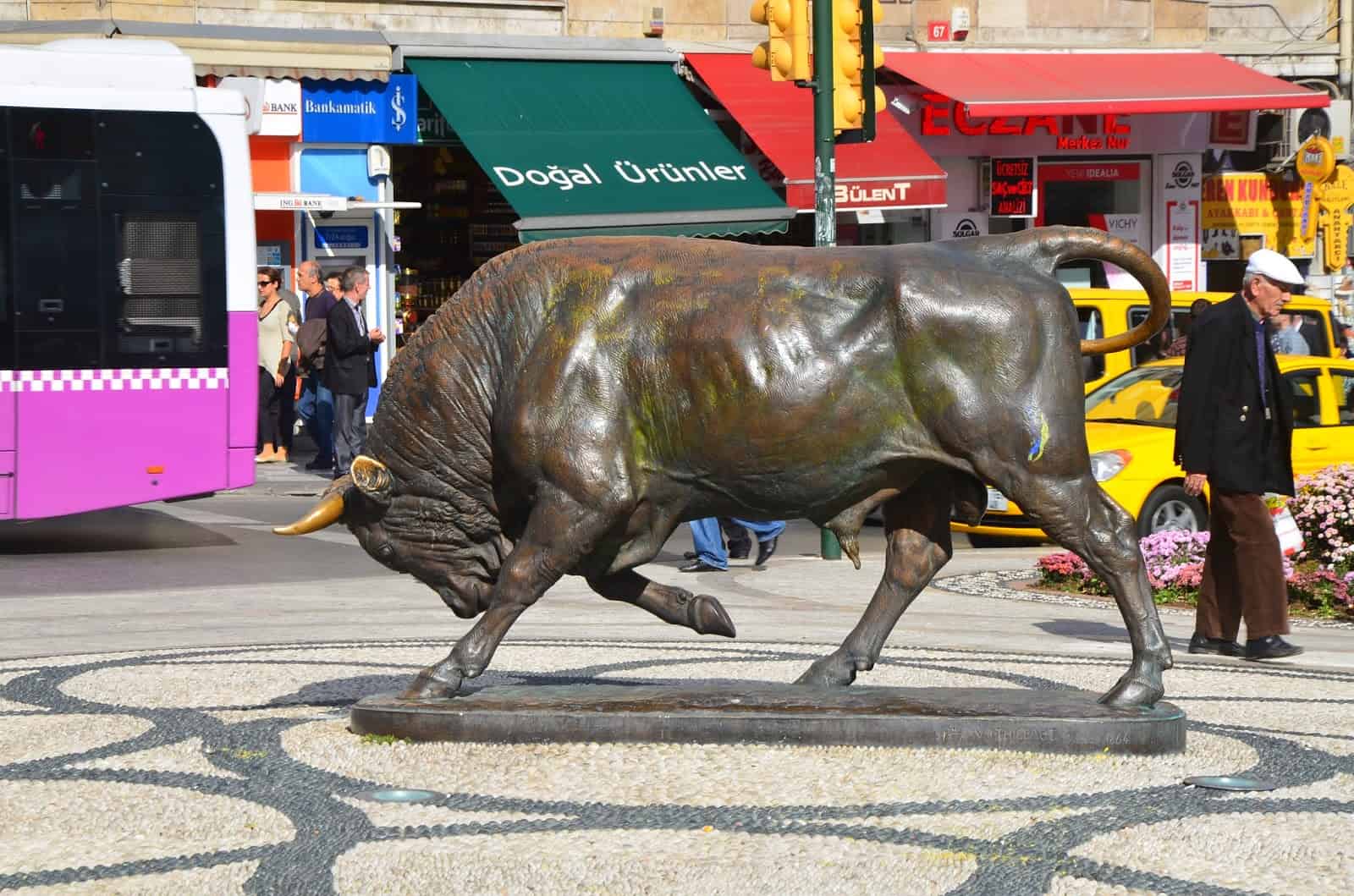 The Bull in Kadıköy, Istanbul, Turkey