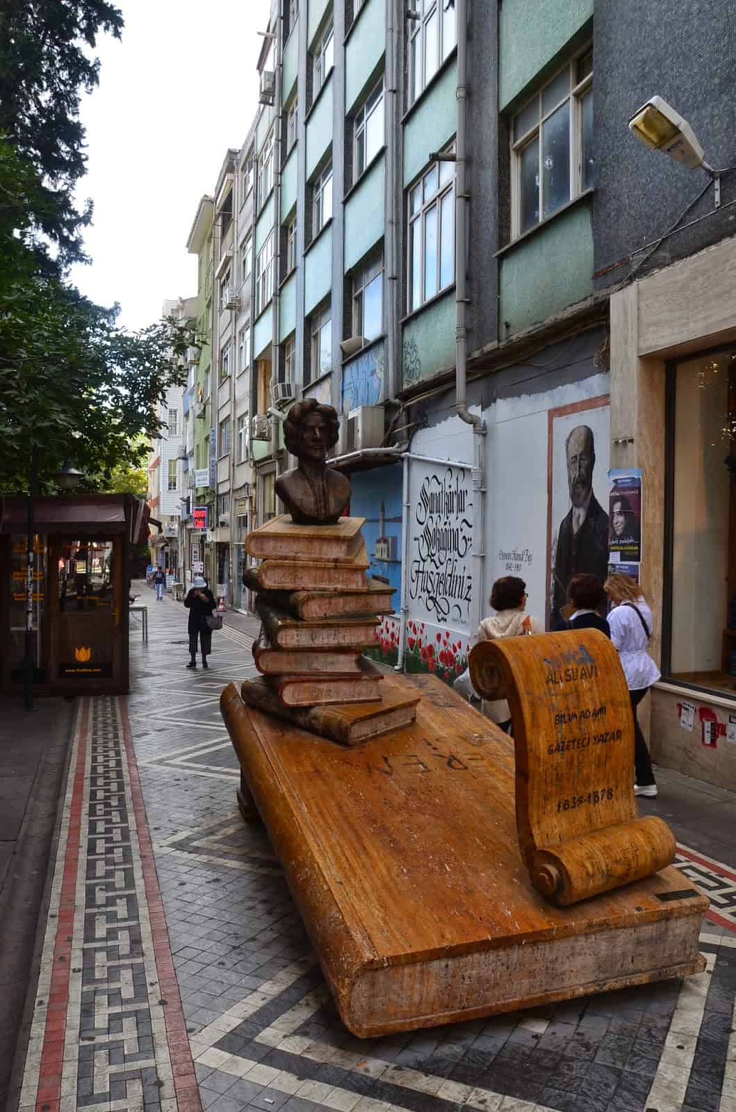 Ali Suavi Sokak in Bahariye, Kadıköy, Istanbul, Turkey
