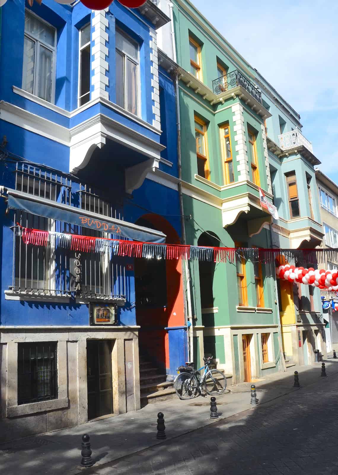 Kadife Street in Moda, Kadıköy, Istanbul, Turkey