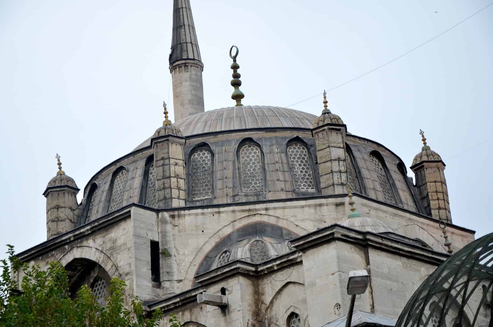 Dome of the Yeni Valide Mosque in Üsküdar, Istanbul, Turkey