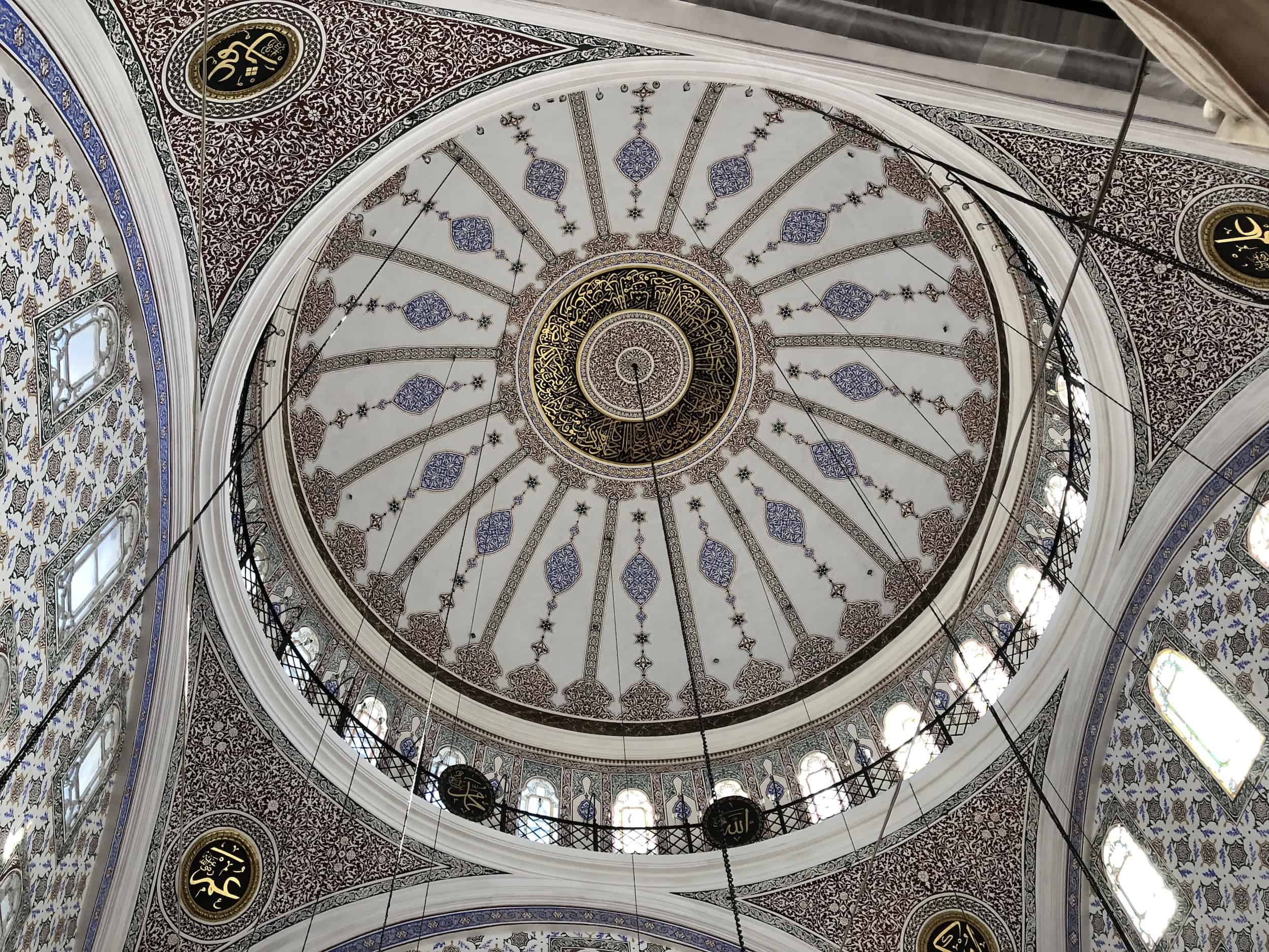 Dome of the Great Selimiye Mosque in Selimiye, Üsküdar, Istanbul, Turkey