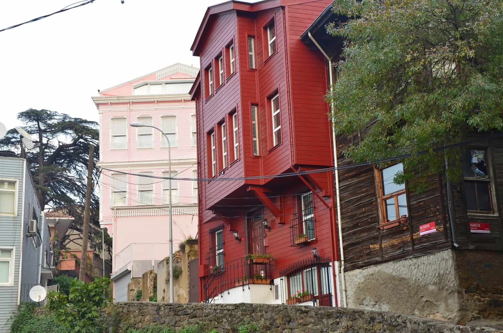 Ottoman homes in Istanbul, Turkey