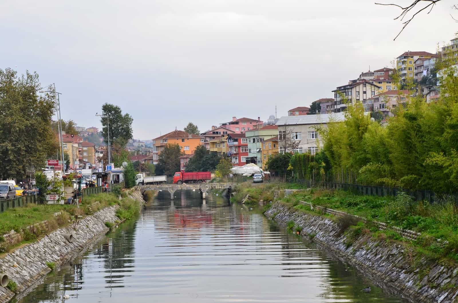 Küçüksu Creek in Istanbul, Turkey