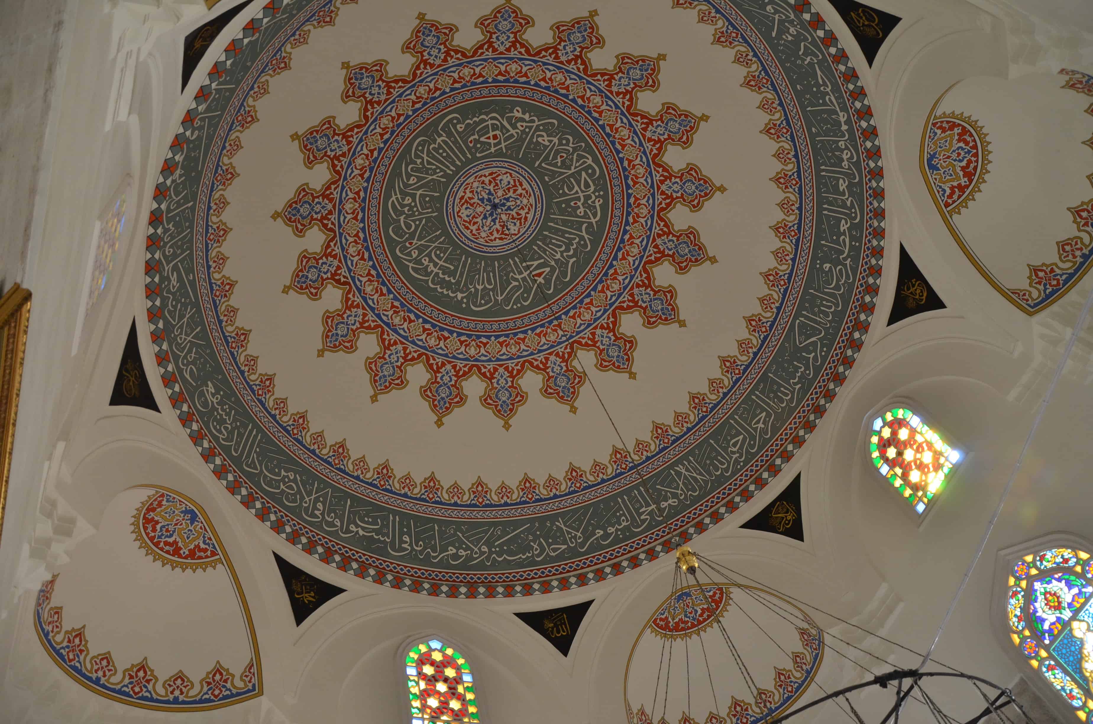 Dome of the Şemsi Pasha Mosque in Üsküdar, Istanbul, Turkey
