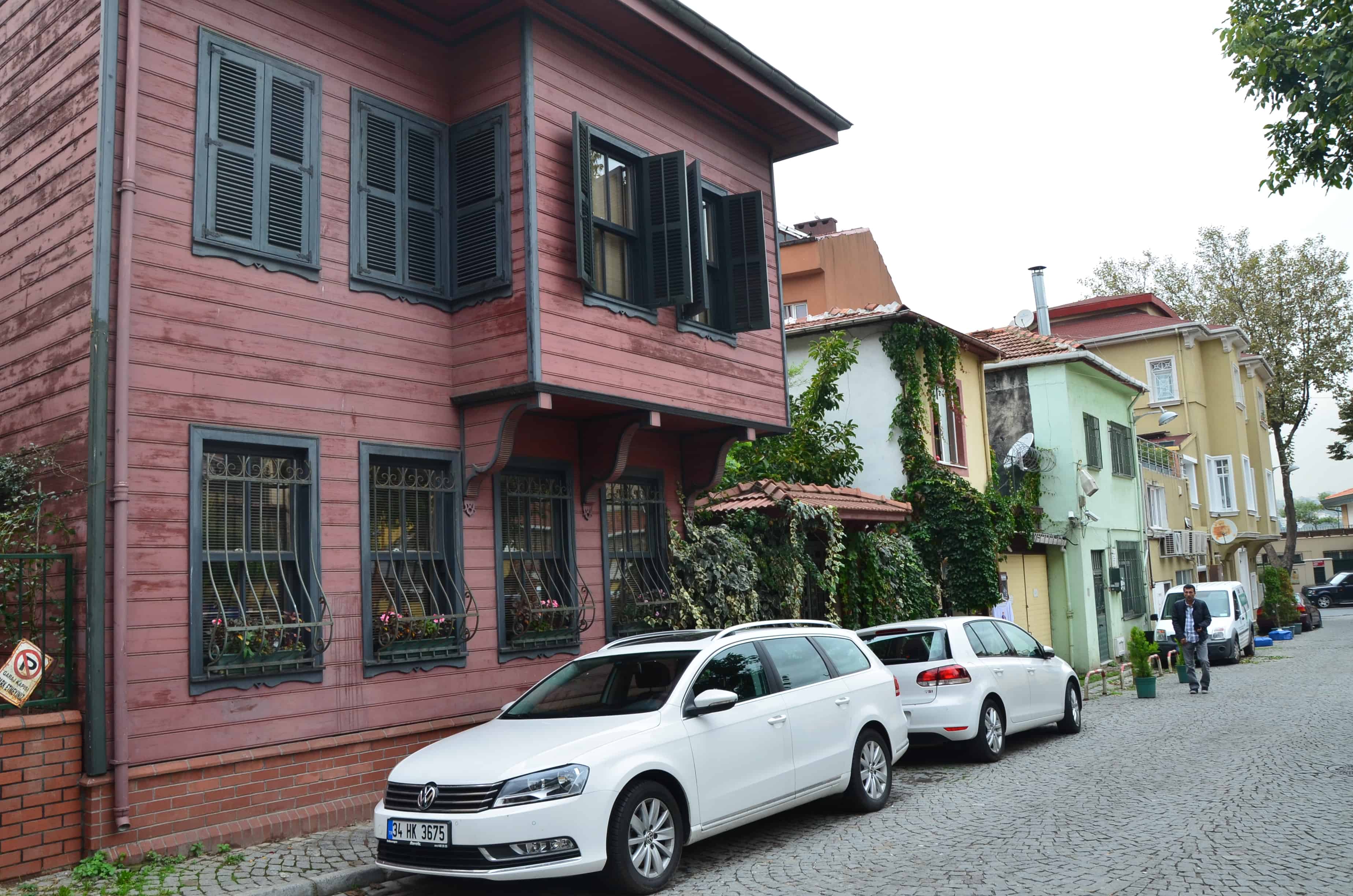 Ottoman homes in Kuzguncuk, Istanbul, Turkey