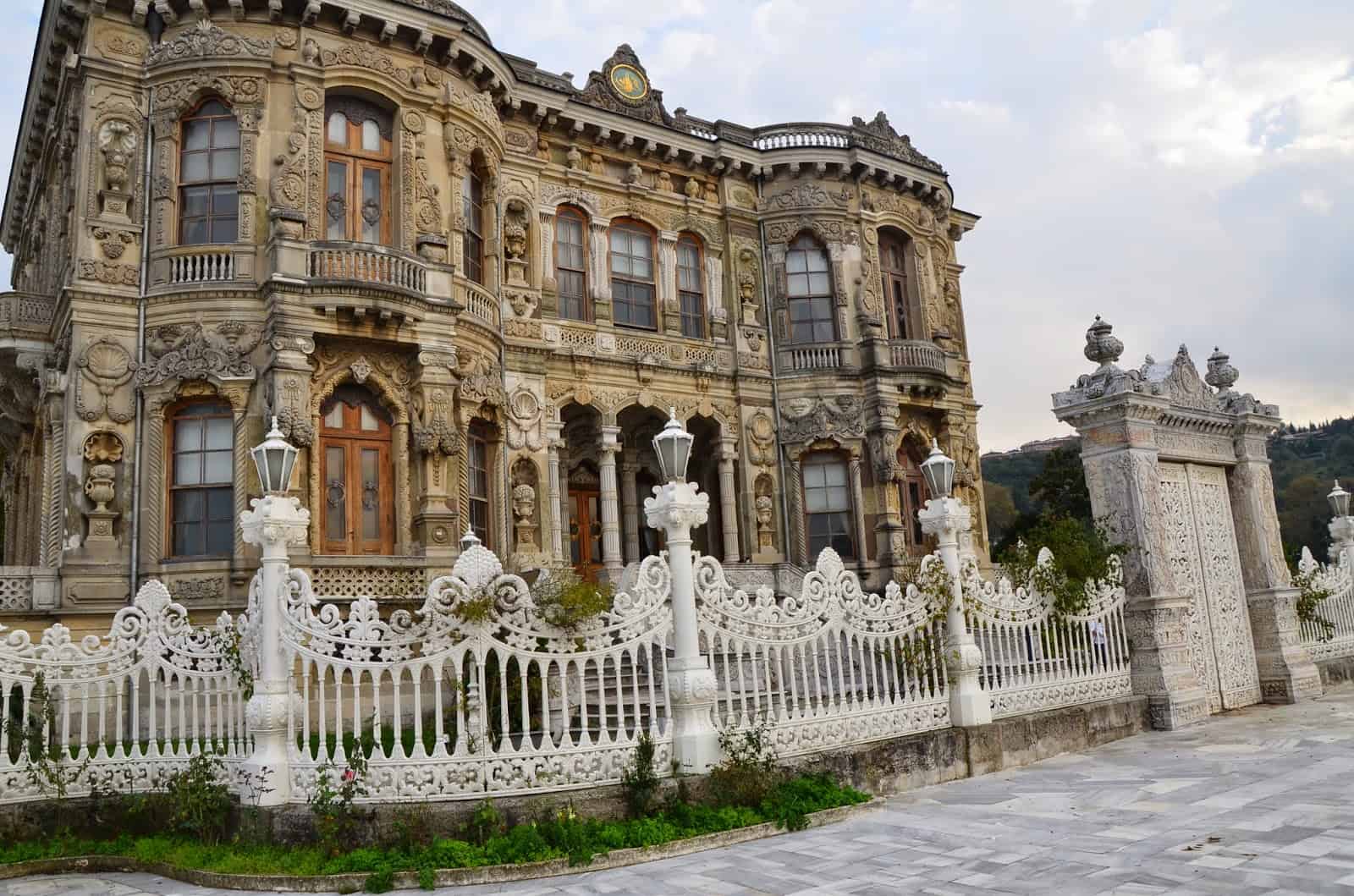 Küçüksu Pavilion in Istanbul, Turkey