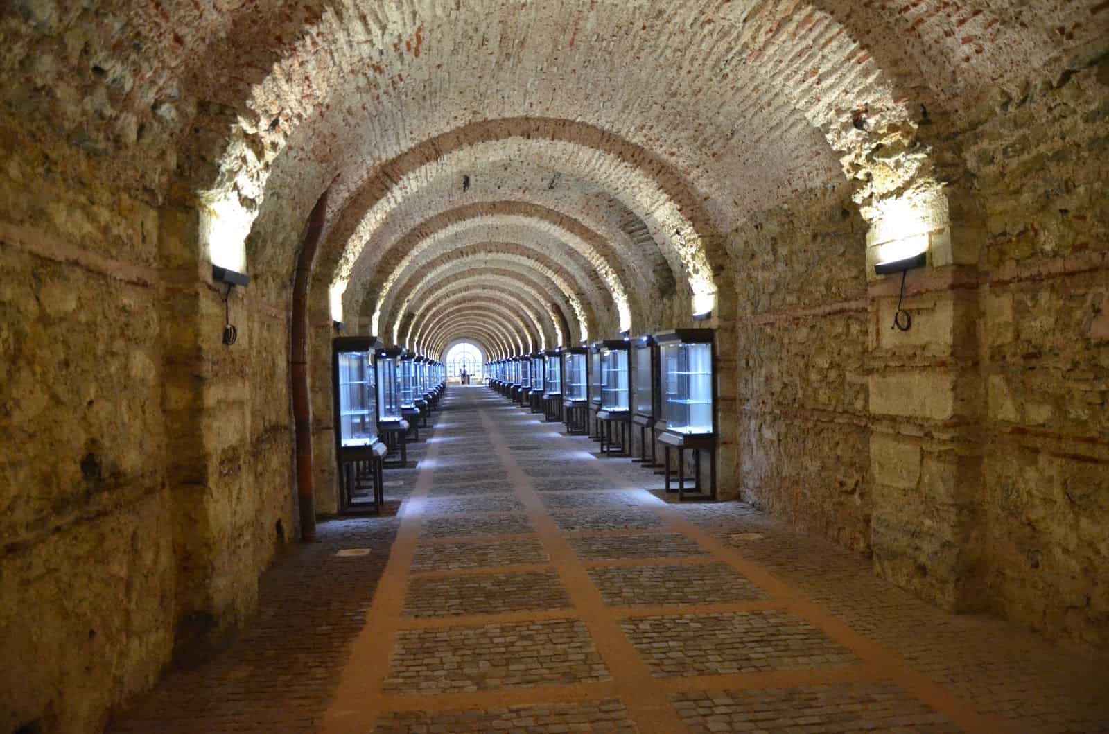 Tunnel to Beylerbeyi Palace in Beylerbeyi, Istanbul, Turkey