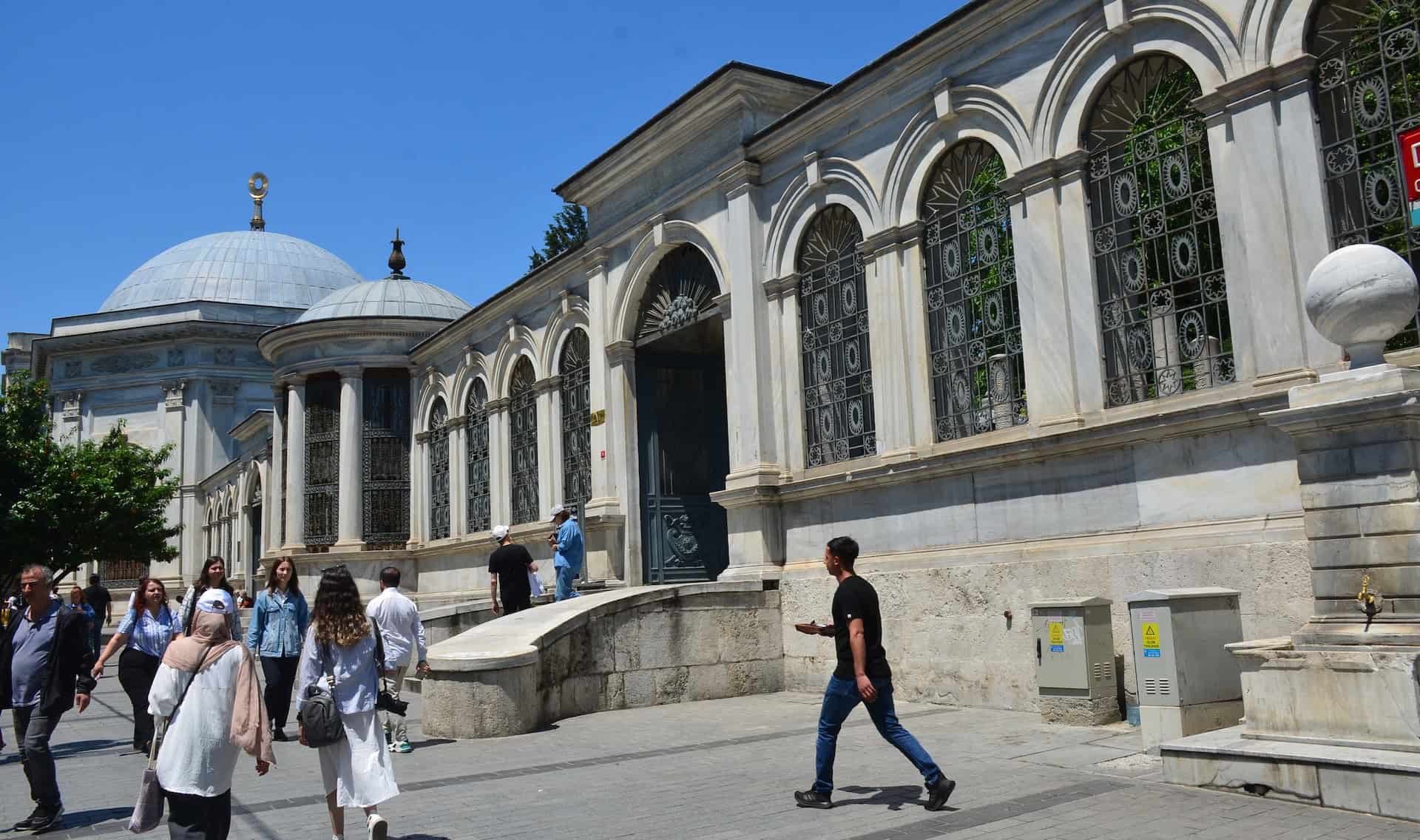 Tomb of Mahmud II in Istanbul, Turkey