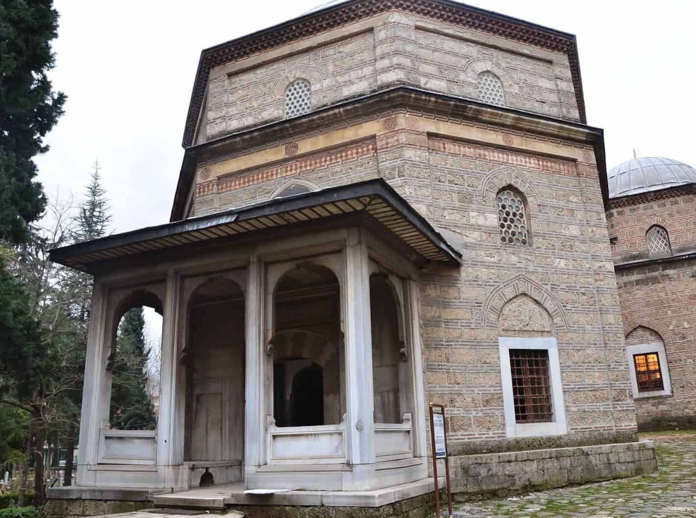 Tomb of Şehzade Ahmed at the Muradiye Complex in Bursa, Turkey