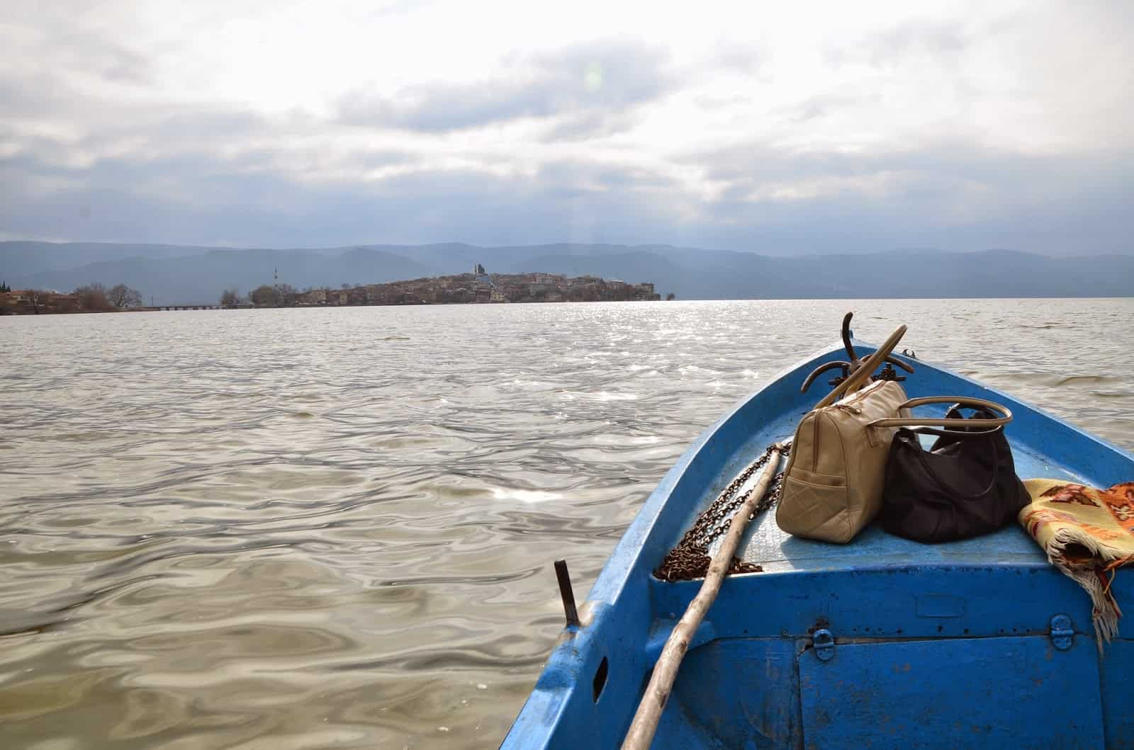 Boat ride in Gölyazı, Turkey