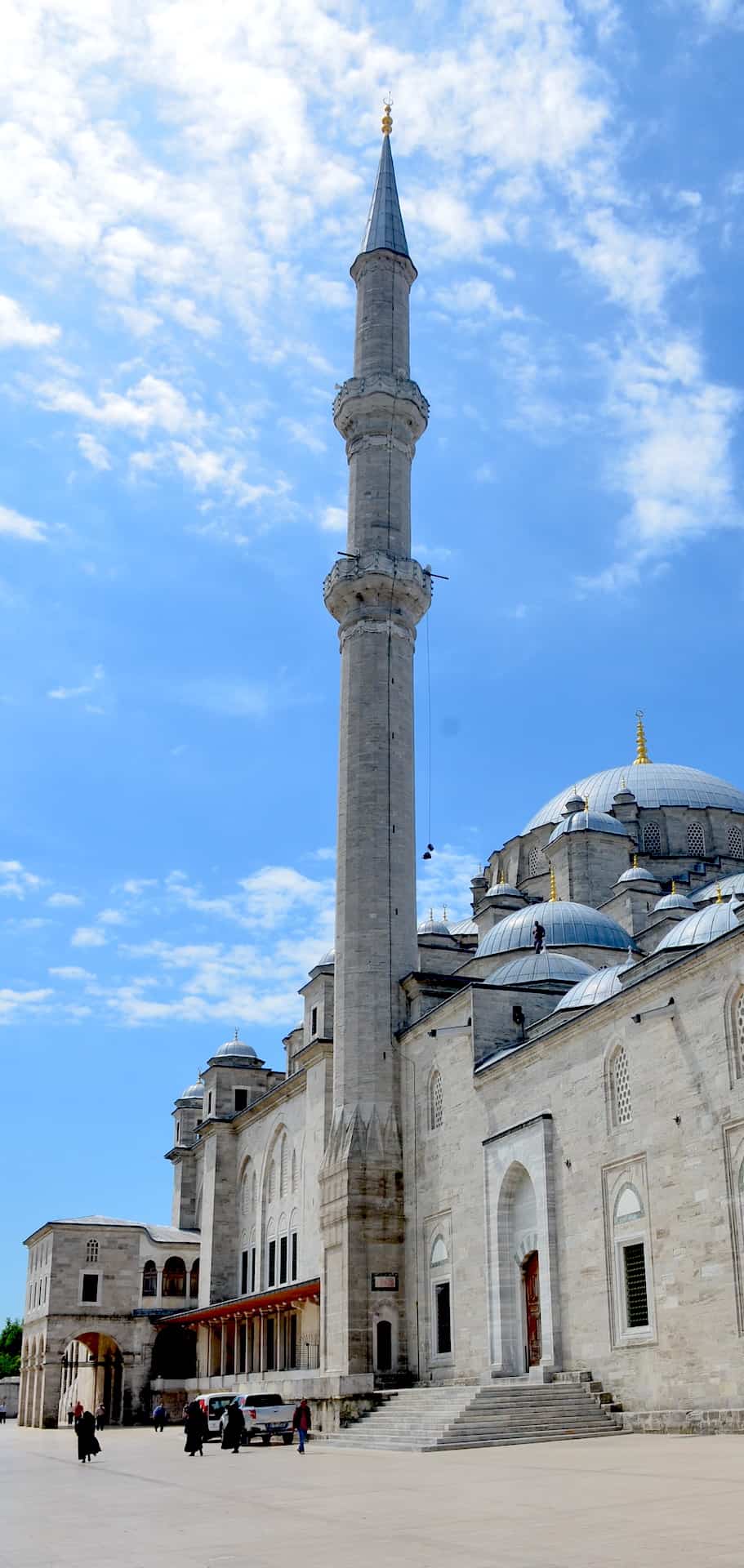Minaret at the Fatih Mosque