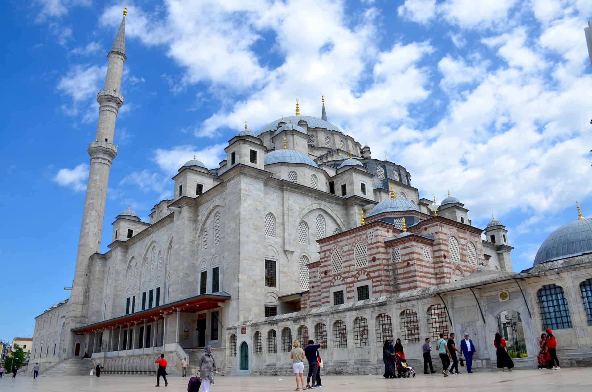 Fatih Mosque in Istanbul, Turkey