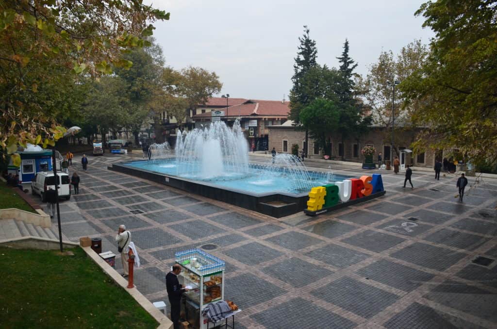 Gazi Orhan Park in Bursa, Turkey