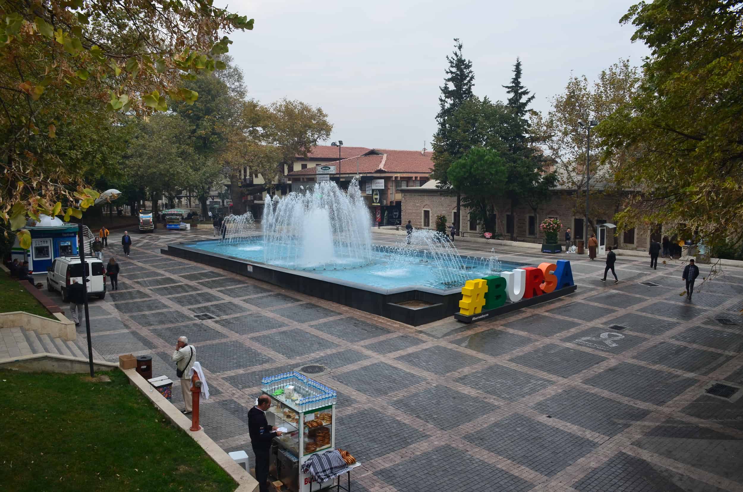 Gazi Orhan Park in Bursa, Turkey
