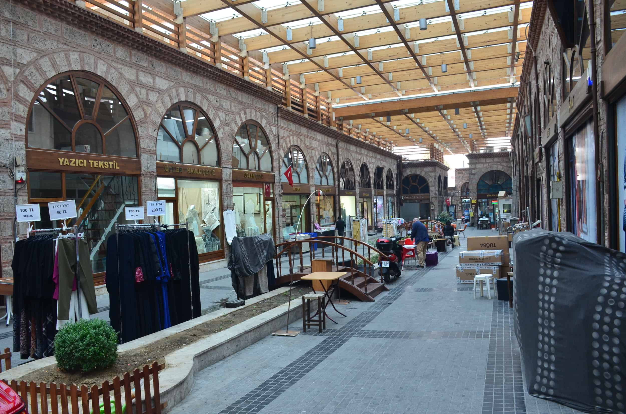 Coppersmiths' Covered Bazaar in Bursa, Turkey