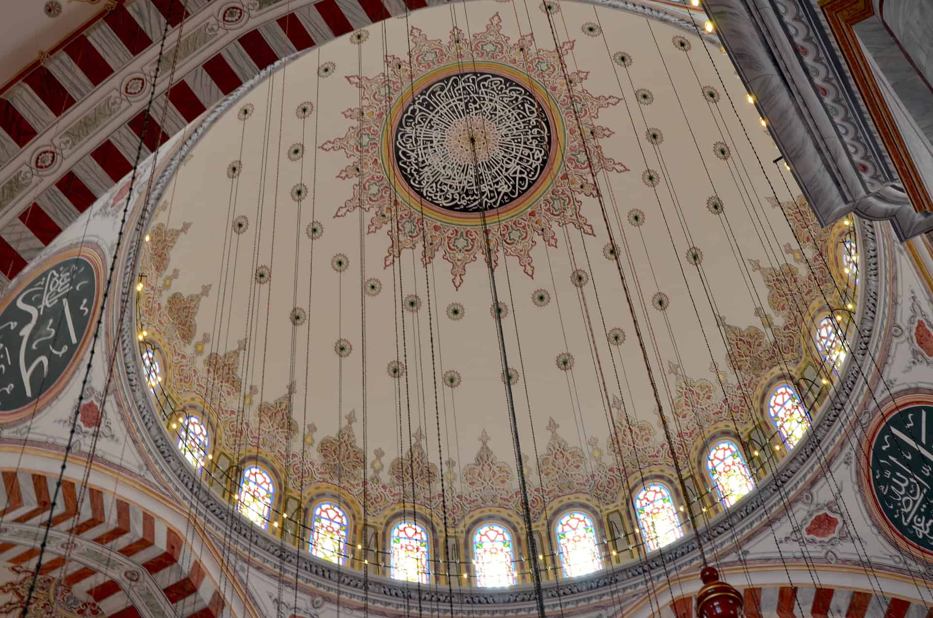 Dome at the Fatih Mosque in Istanbul, Turkey
