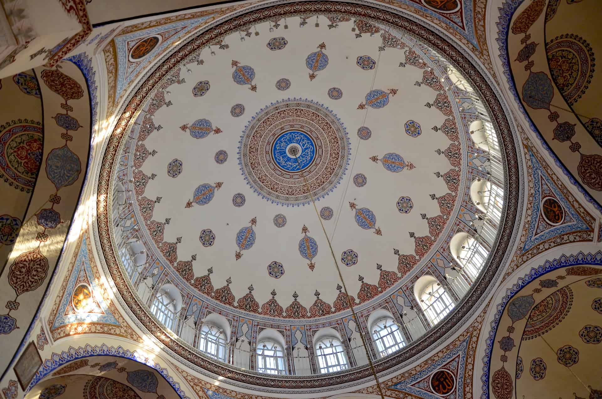 Dome at the Kara Ahmed Pasha Mosque in Topkapı, Istanbul, Turkey