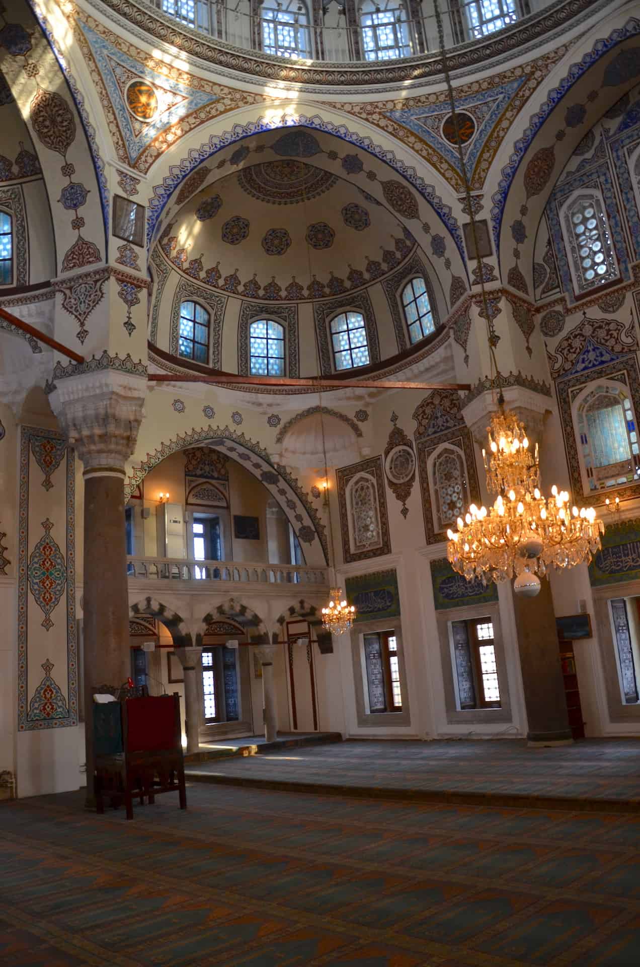 Prayer hall of the Kara Ahmed Pasha Mosque