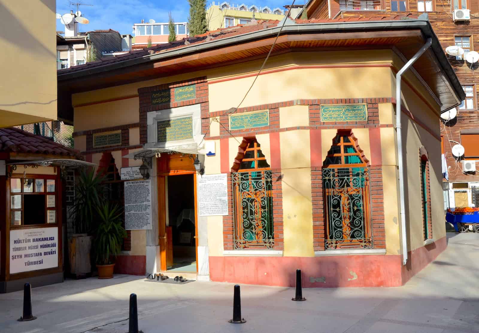 Tomb of Mustafa Devati in Üsküdar, Istanbul, Turkey