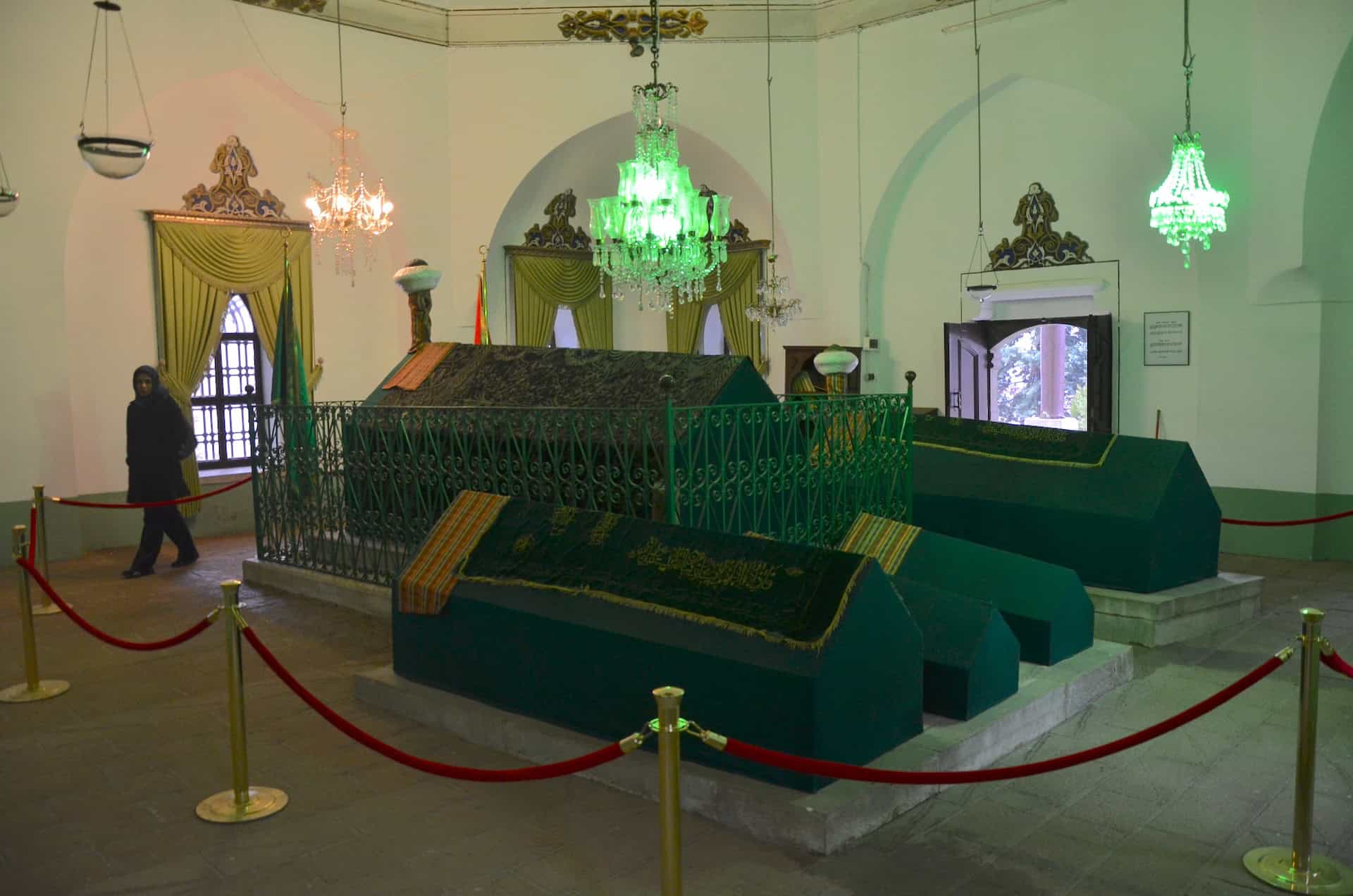 Tomb of Bayezid I at the Yıldırım Bayezid Complex in Bursa, Turkey