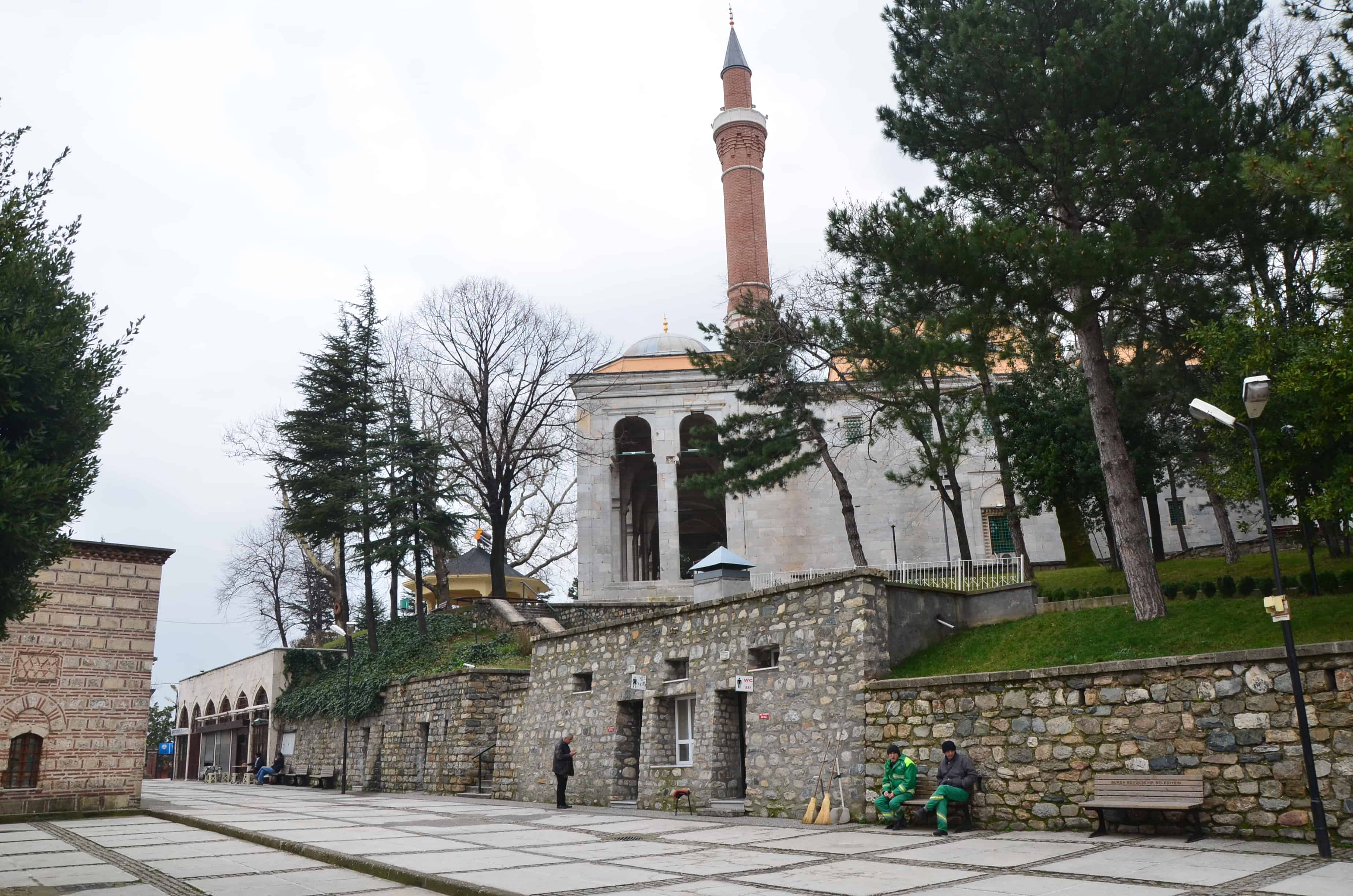 Entering the Bayezid I Mosque Complex