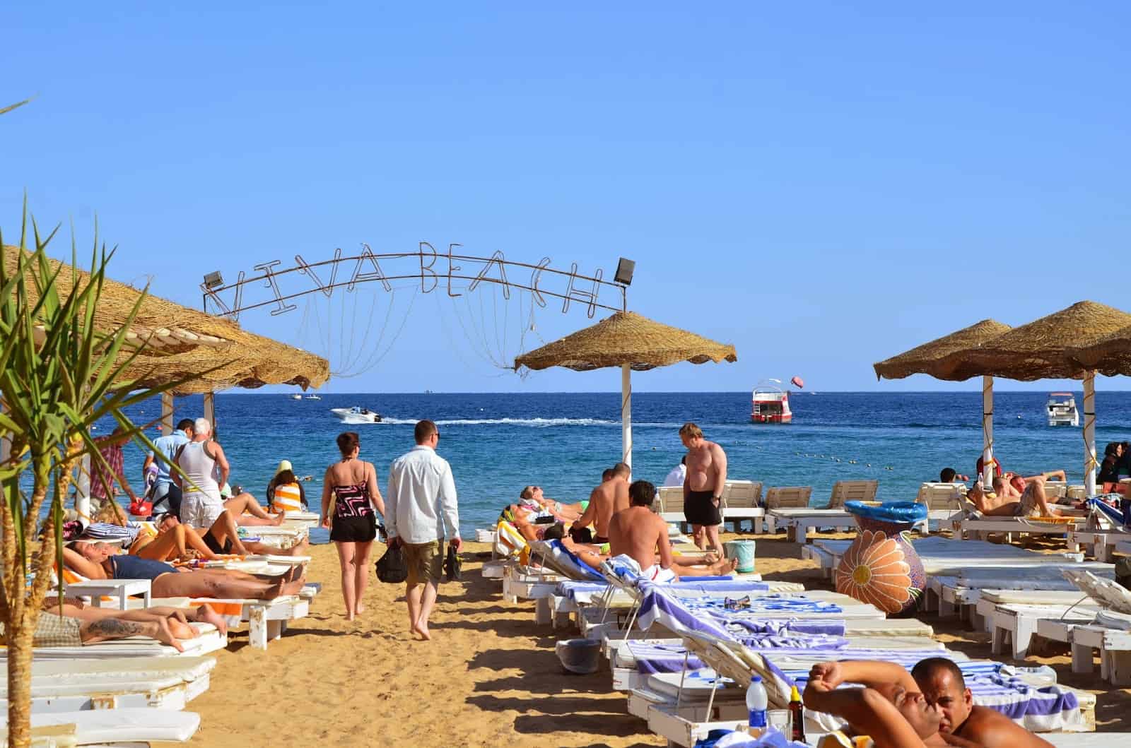 Viva Beach – Aida 2 Hotel’s beach in Na'ama Bay, Sharm el-Sheikh, Egypt
