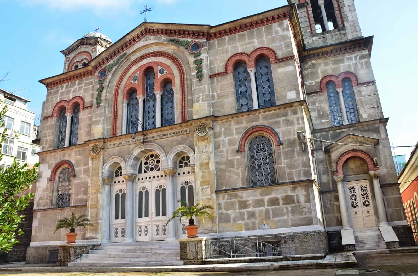 Agia Kyriaki Greek Orthodox Church in Kumkapı, Fatih, Istanbul, Turkey