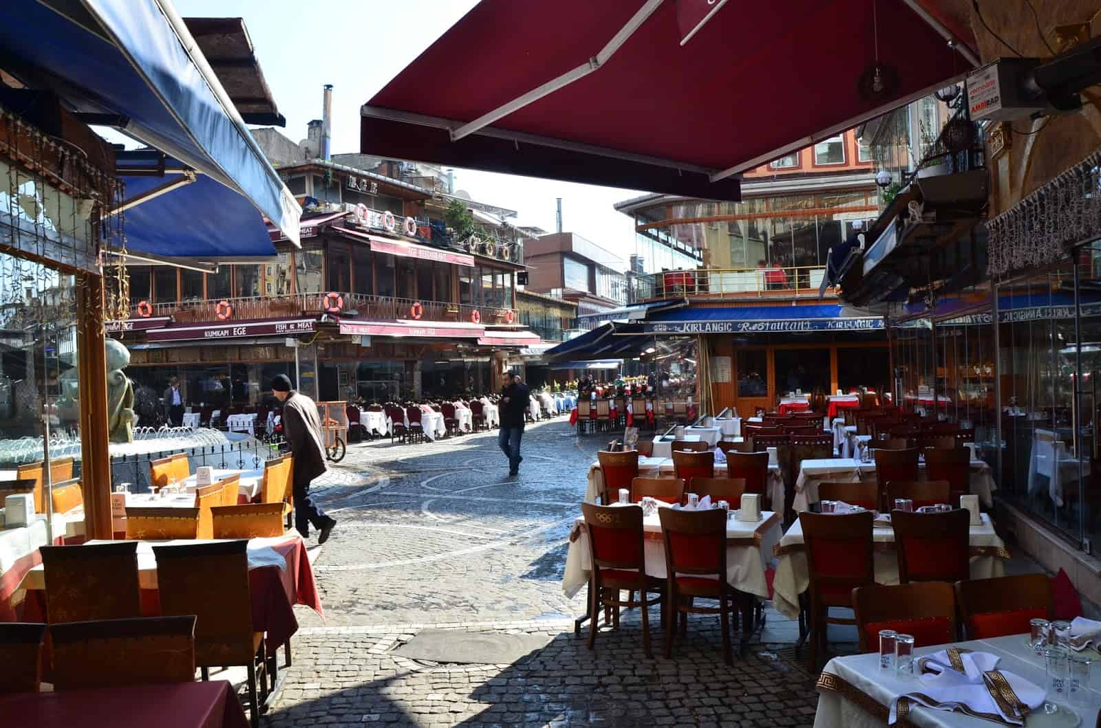 Kumkapı Meydanı in Kumkapı, Fatih, Istanbul, Turkey