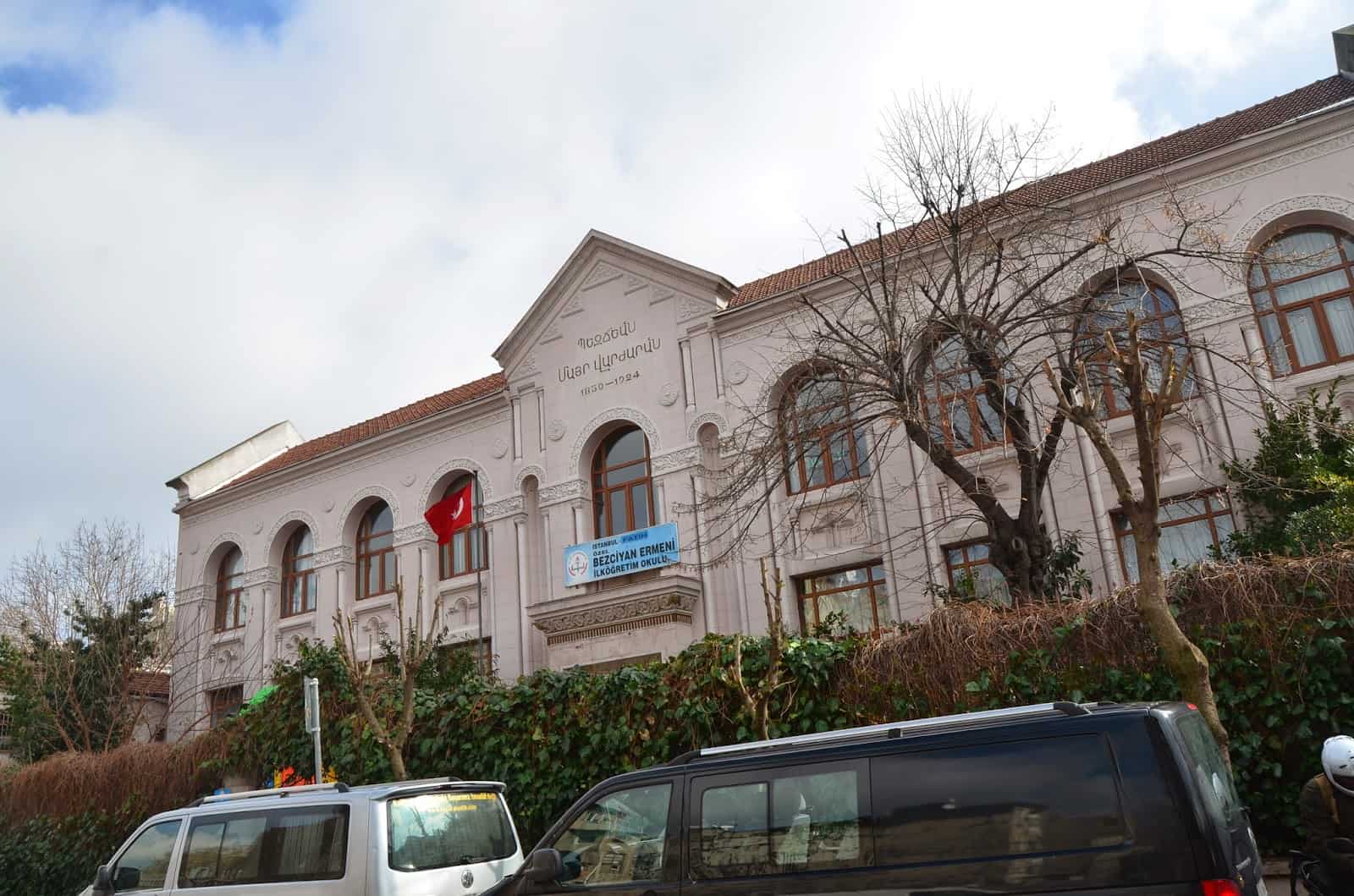 Bezciyan Armenian School in Kumkapı, Fatih, Istanbul, Turkey