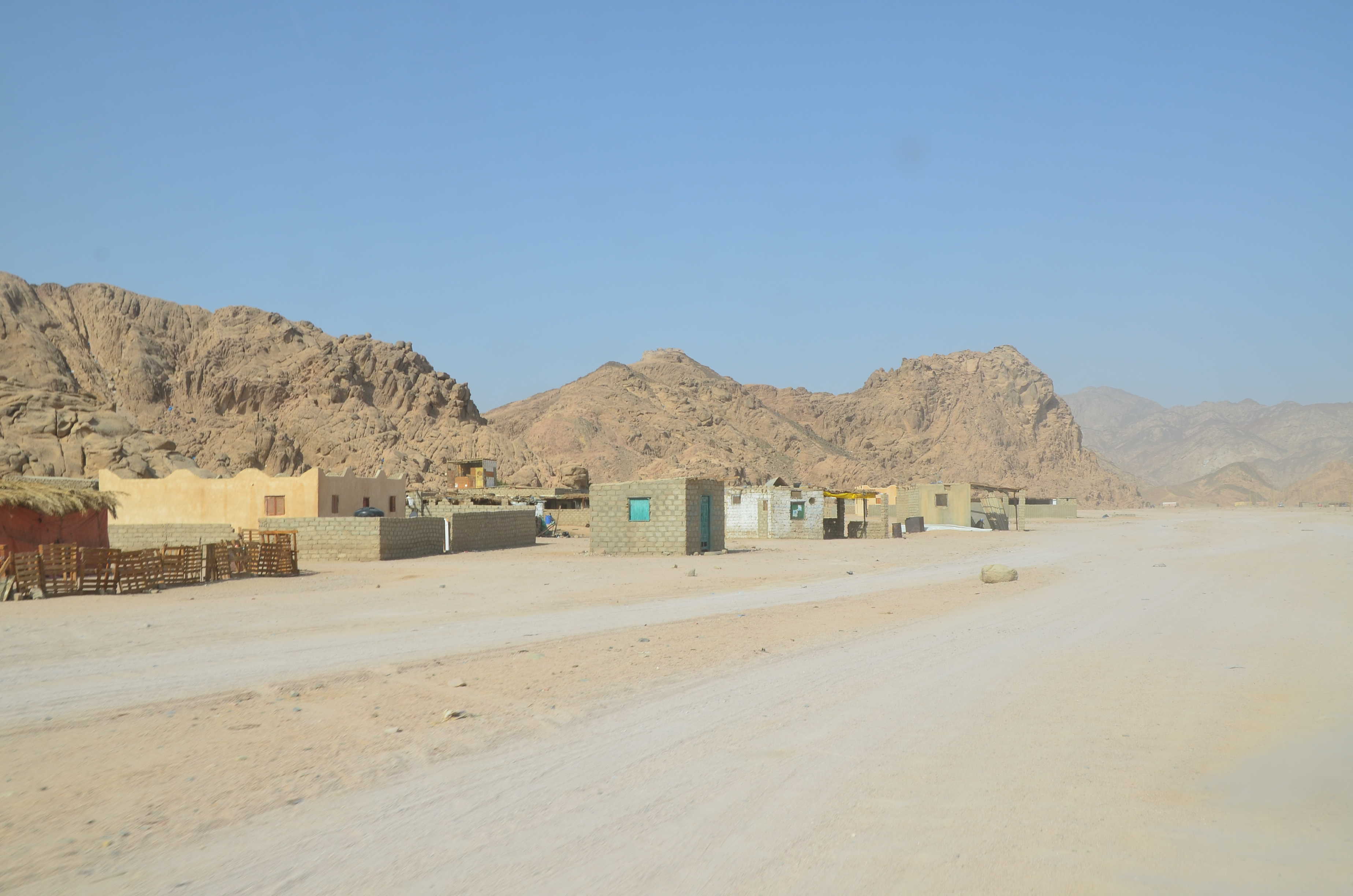 Bedouin settlement in Sinai, Egypt